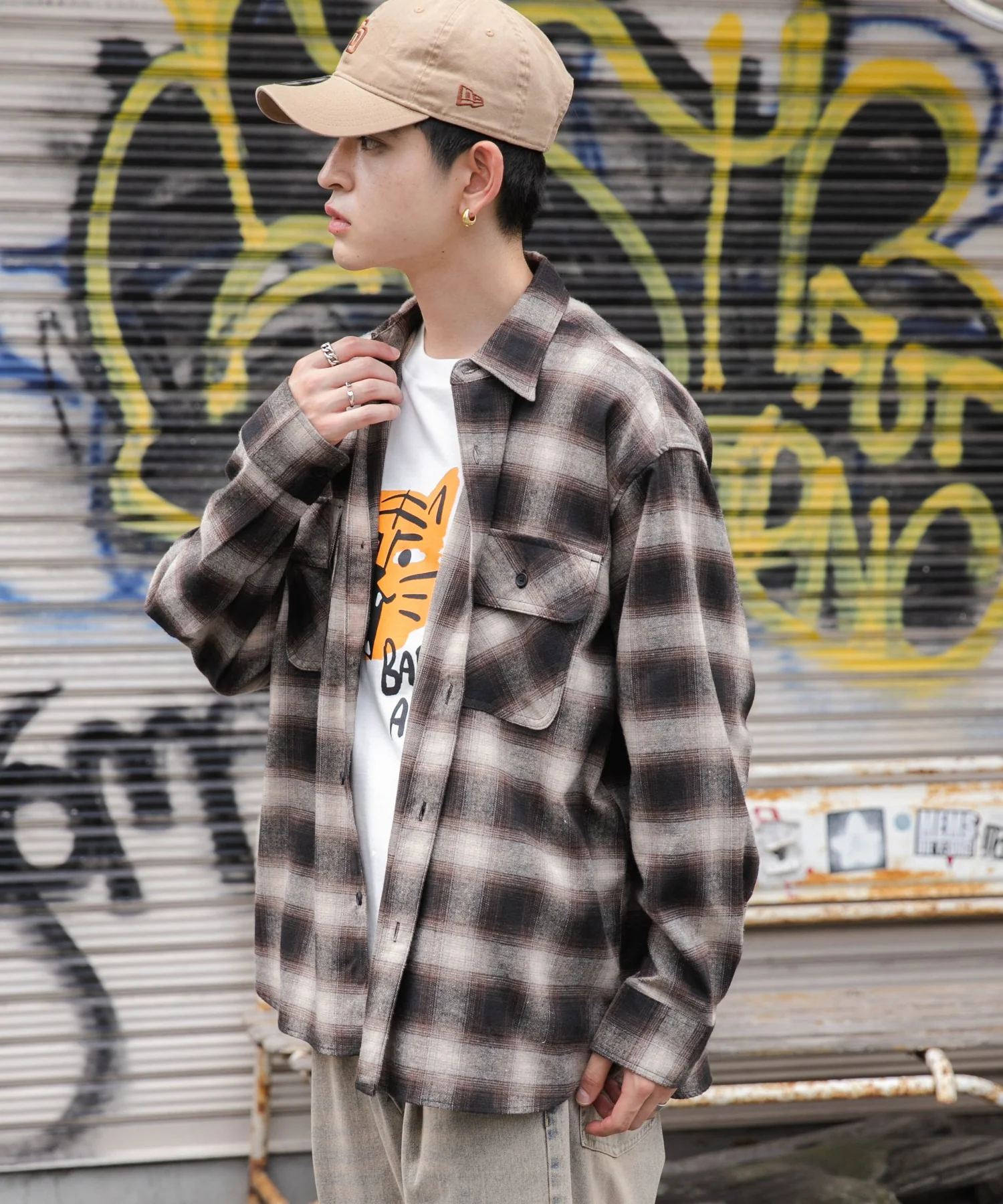 チェックネルシャツ - Image 4