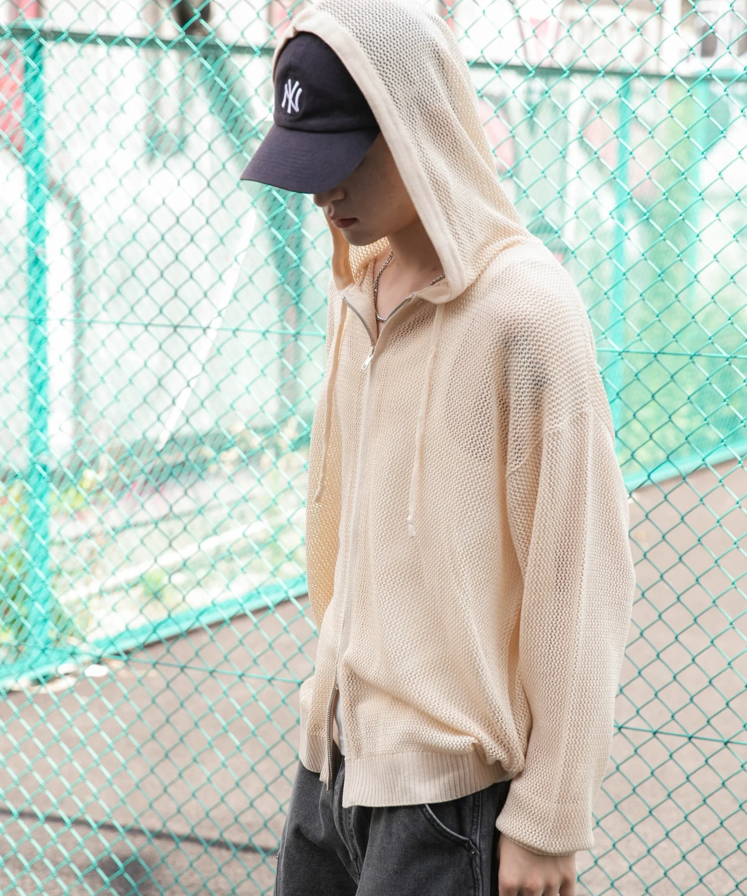 メッシュニットZIPパーカー - Image 10