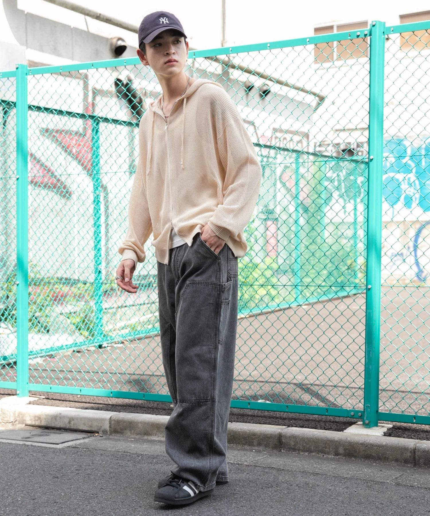 メッシュニットZIPパーカー - Image 11