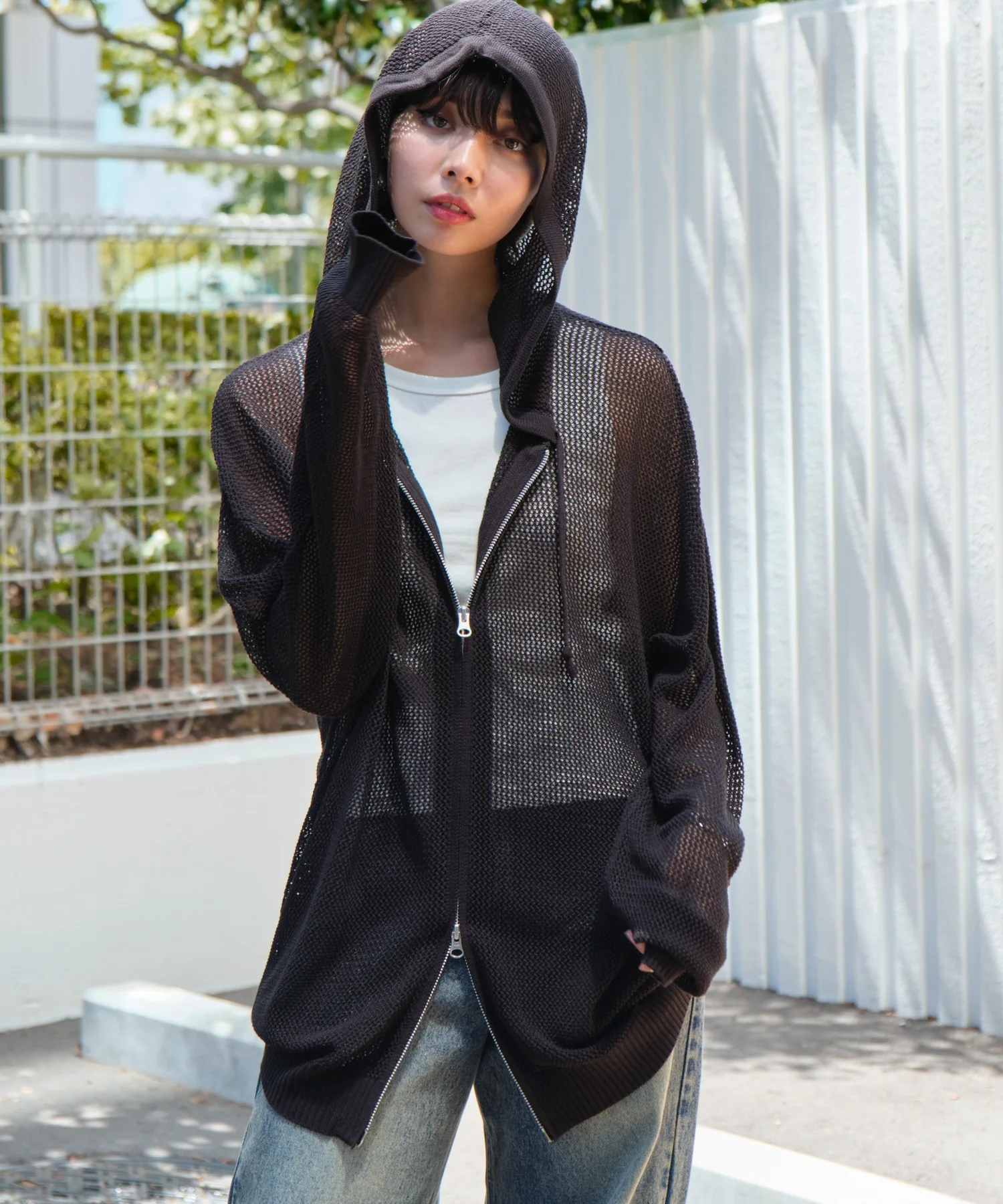 メッシュニットZIPパーカー - Image 20