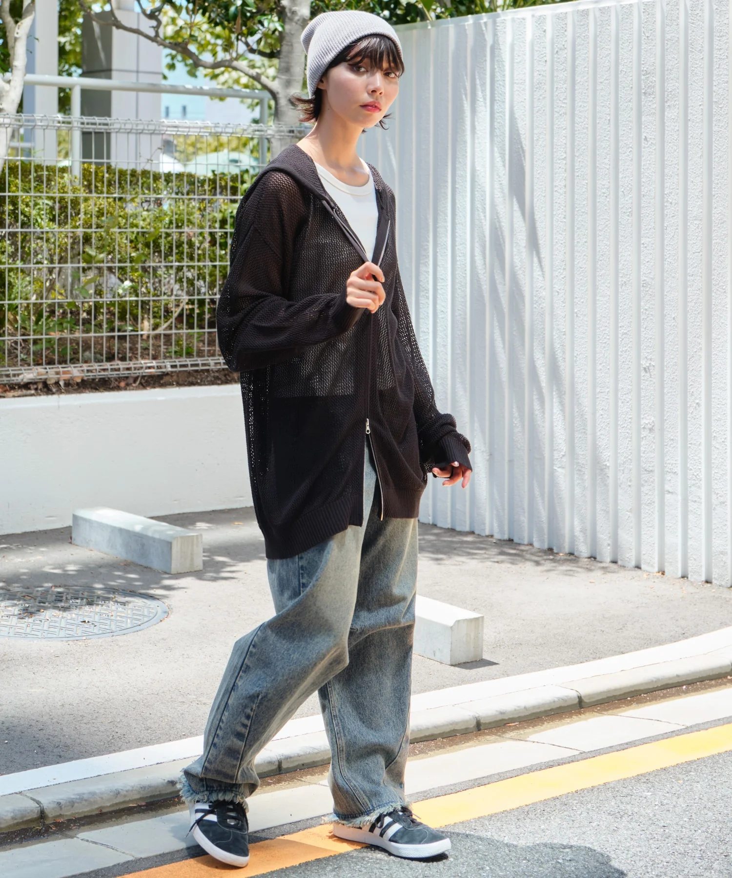 メッシュニットZIPパーカー - Image 21