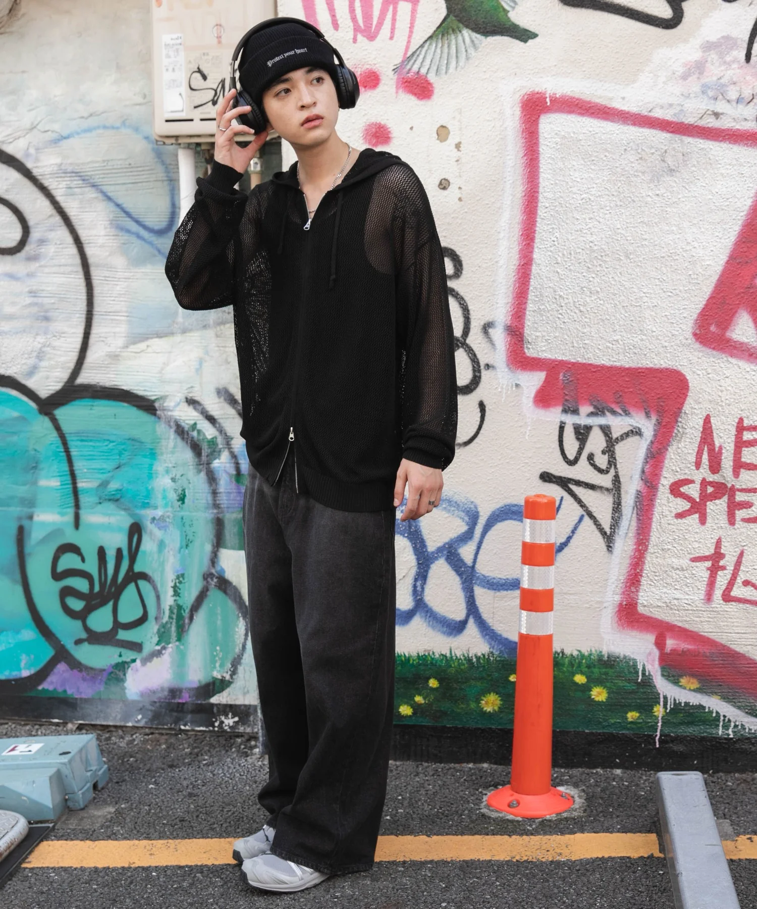 メッシュニットZIPパーカー - Image 7
