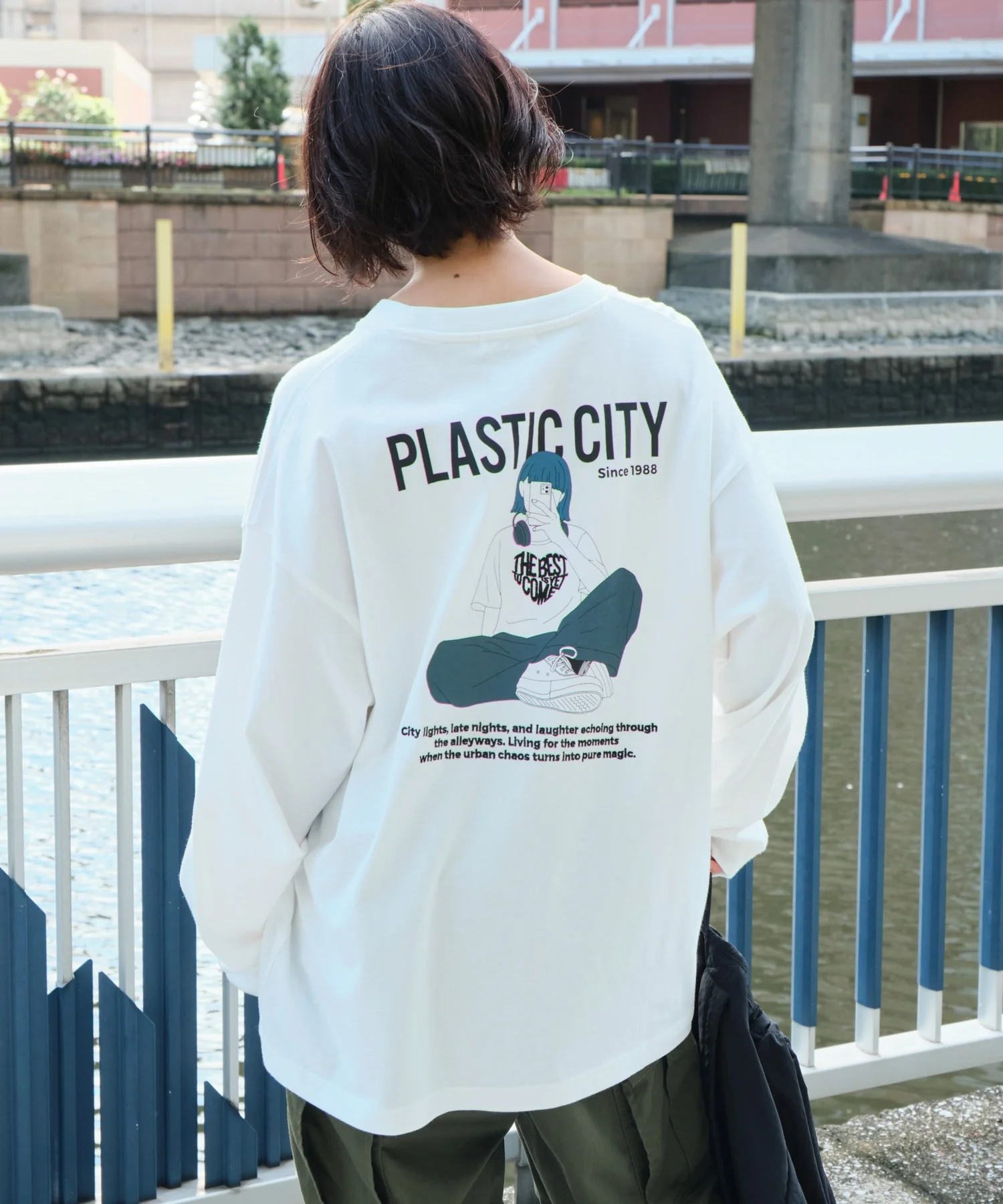 ガールフレンドグラフィックBIG T(LS)