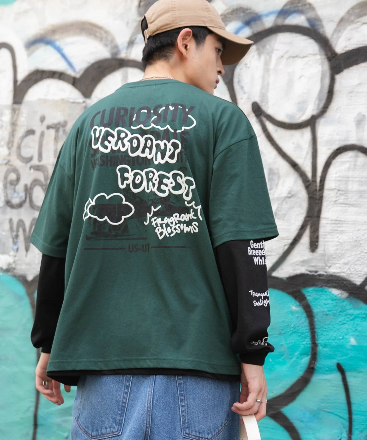 アクセ付きグラフィックアンサンブルT（LS） - Image 10