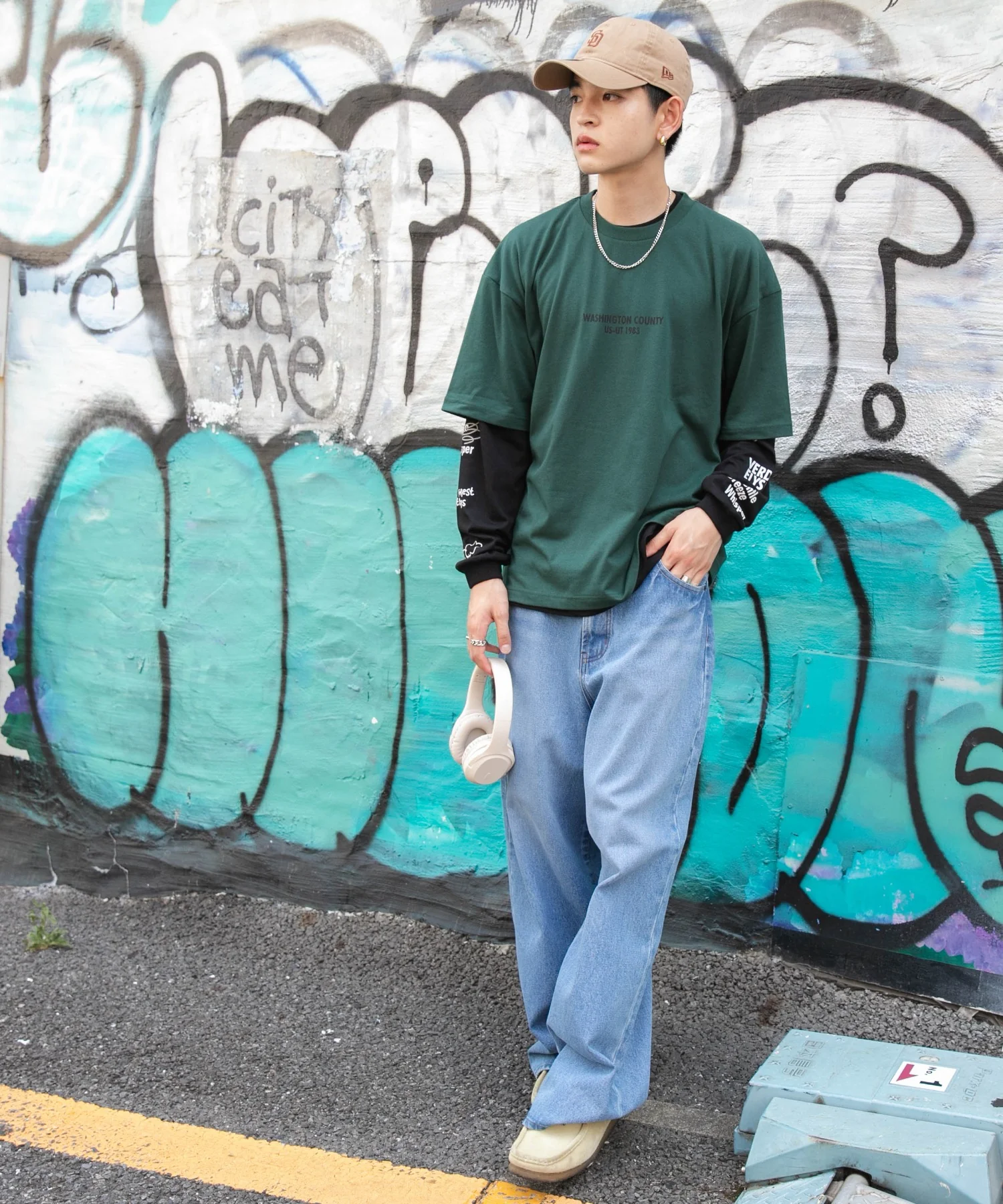 アクセ付きグラフィックアンサンブルT（LS） - Image 14