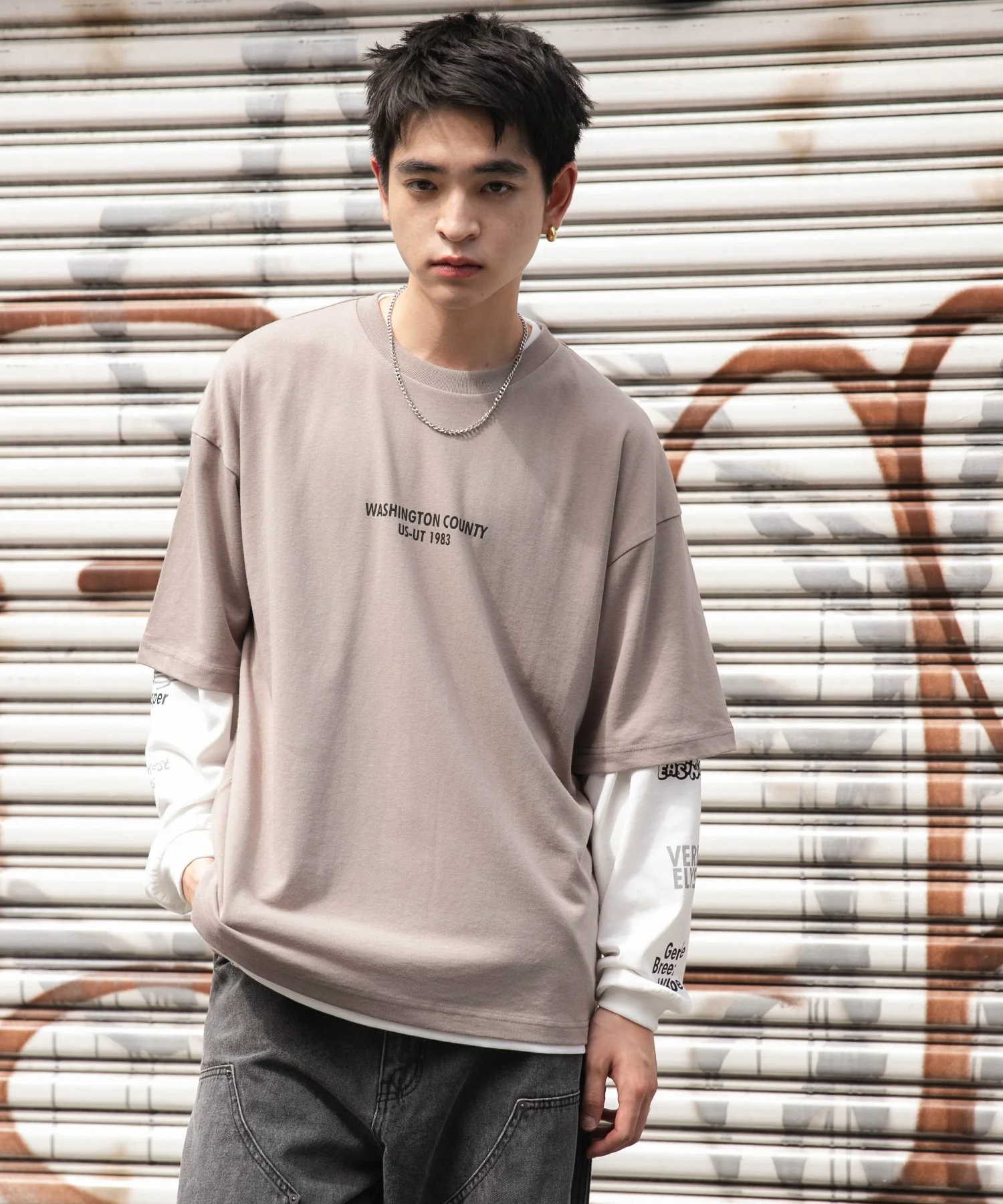 アクセ付きグラフィックアンサンブルT（LS） - Image 15
