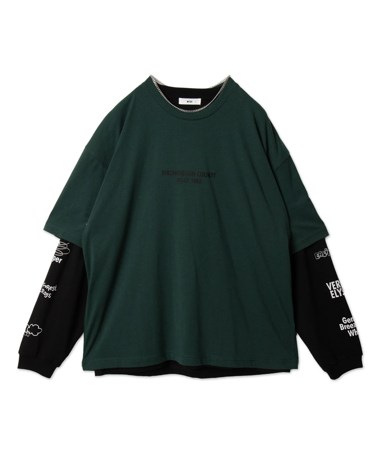 アクセ付きグラフィックアンサンブルT（LS） - Image 35