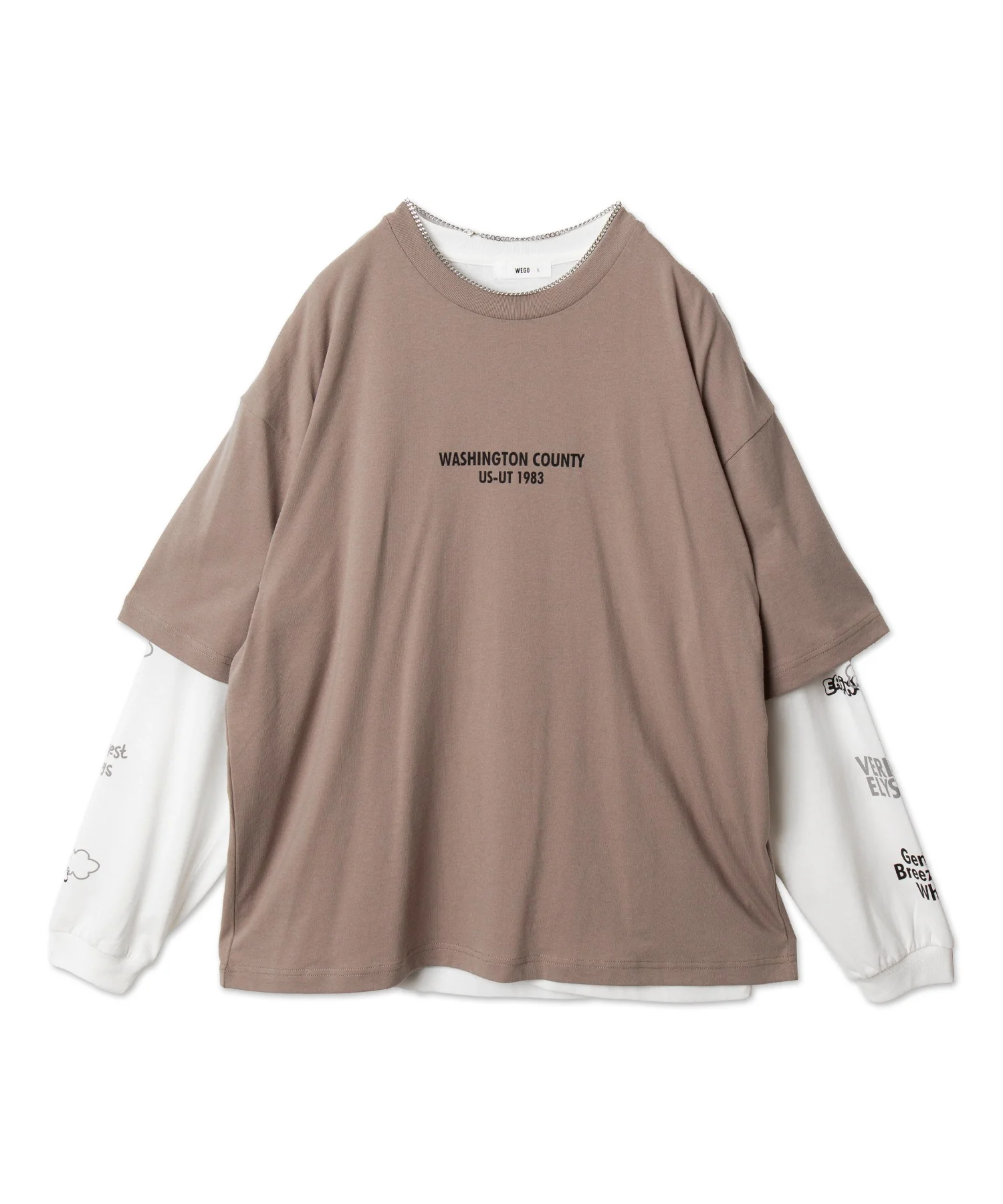 アクセ付きグラフィックアンサンブルT（LS） - Image 36