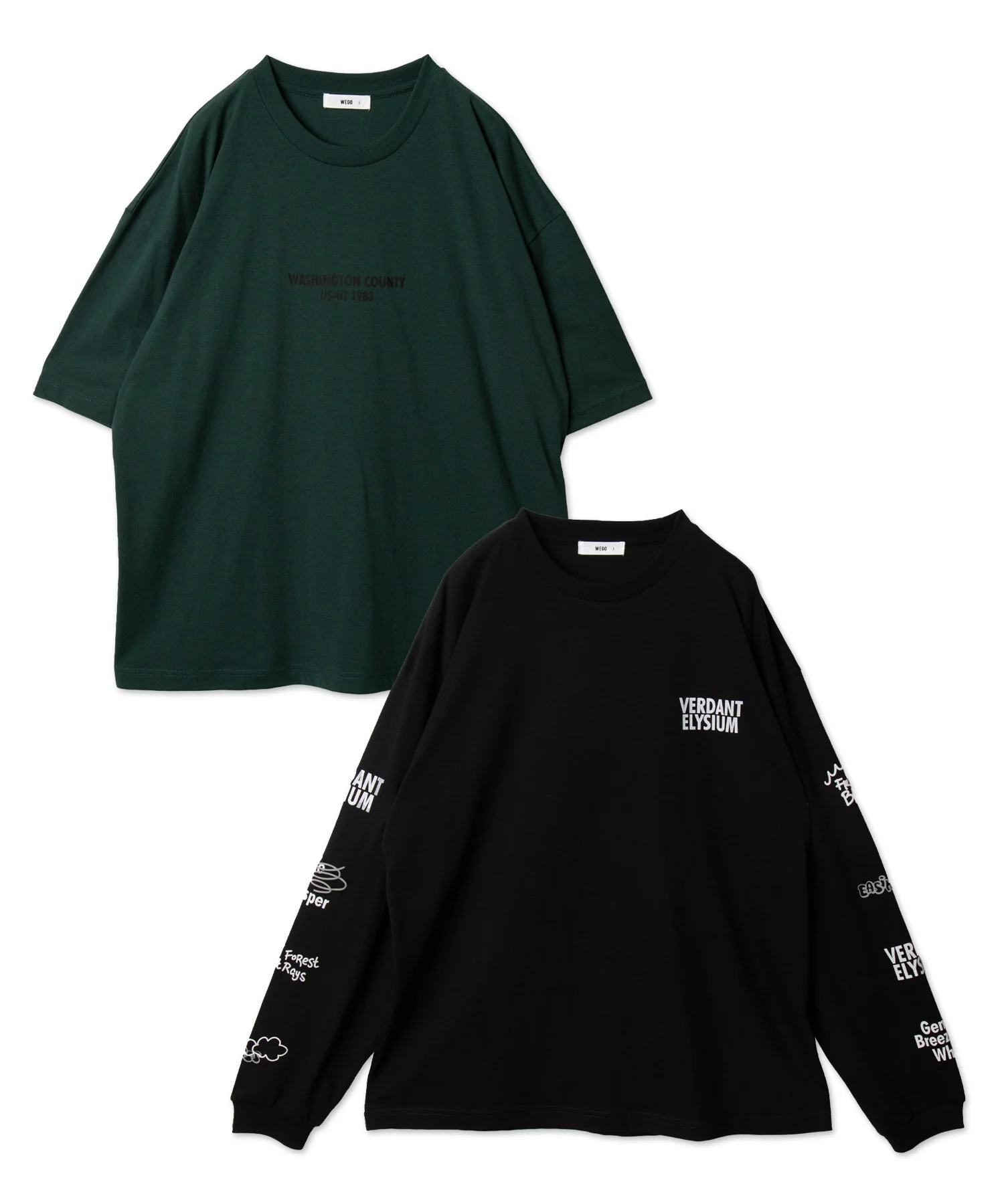 アクセ付きグラフィックアンサンブルT（LS） - Image 49