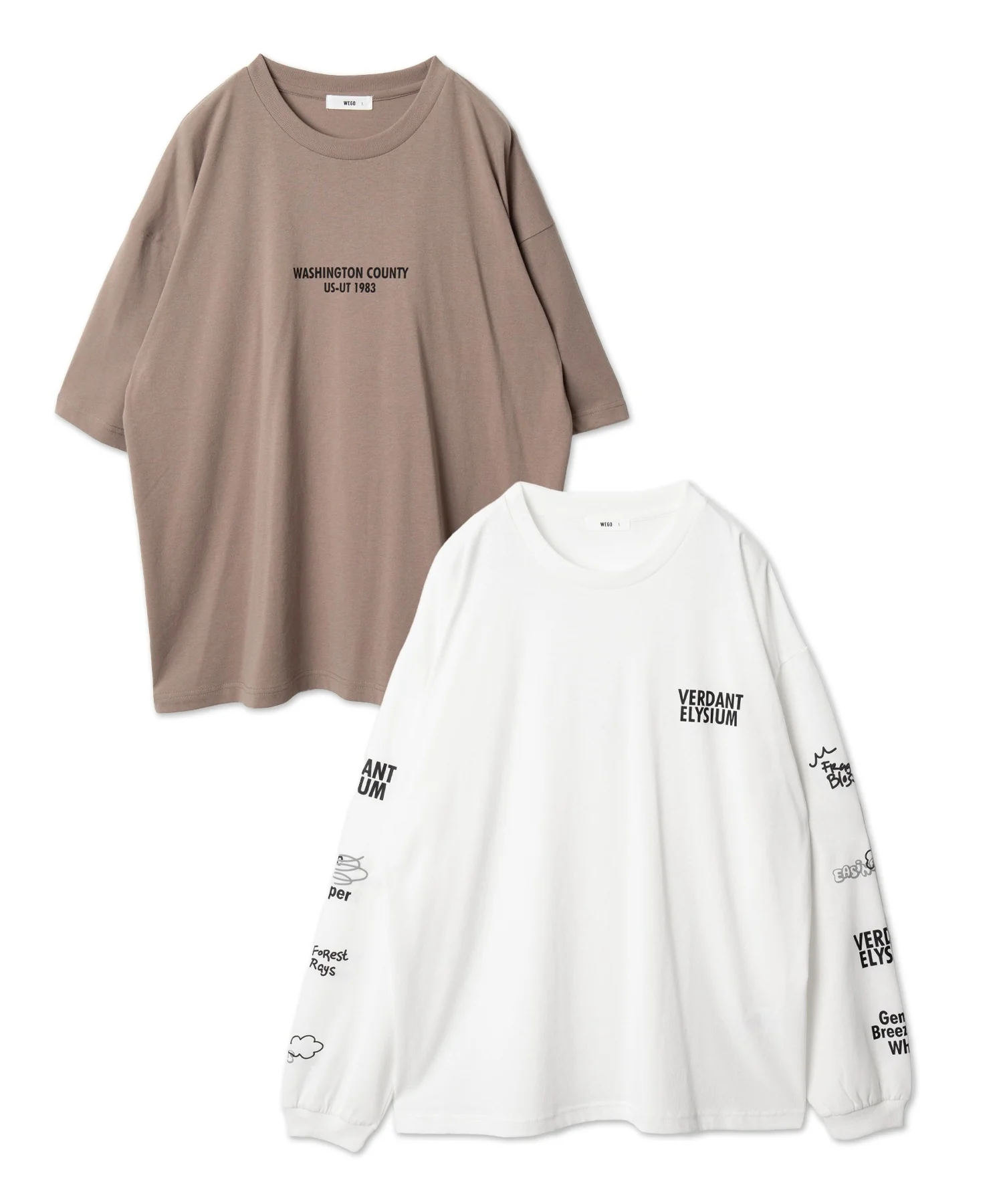 アクセ付きグラフィックアンサンブルT（LS） - Image 50
