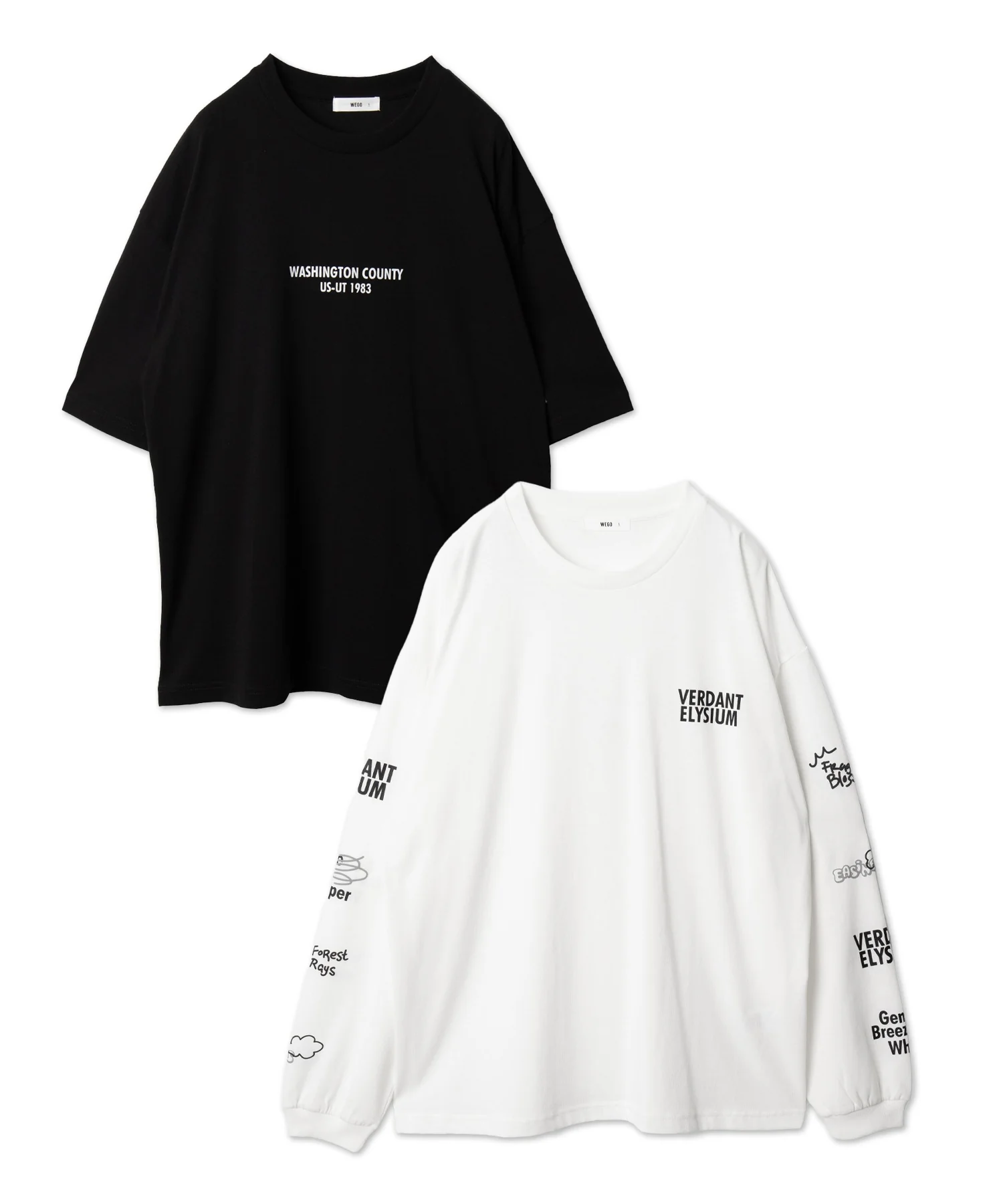 アクセ付きグラフィックアンサンブルT（LS） - Image 51