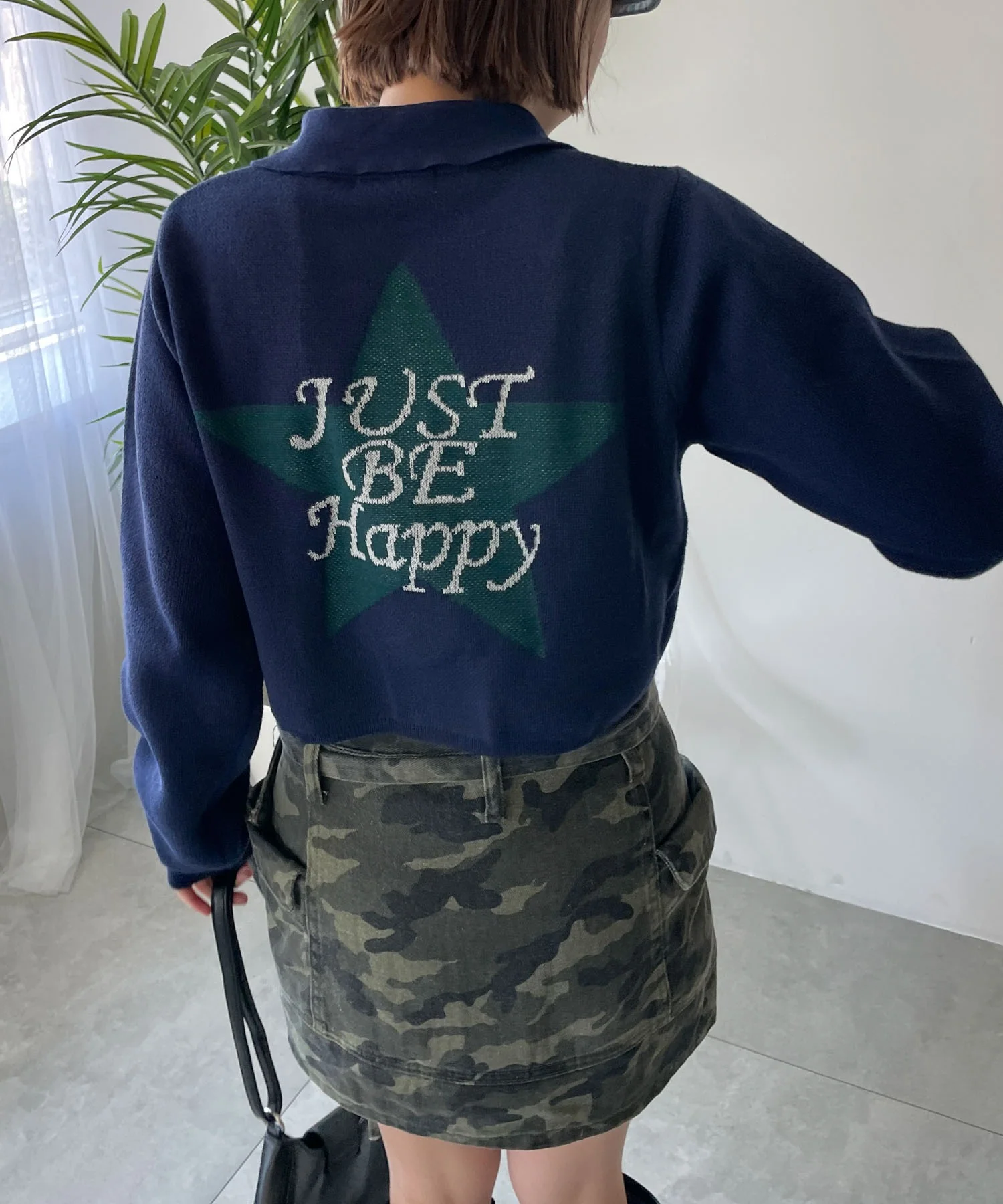 WZIPスターモチーフニット - Image 10