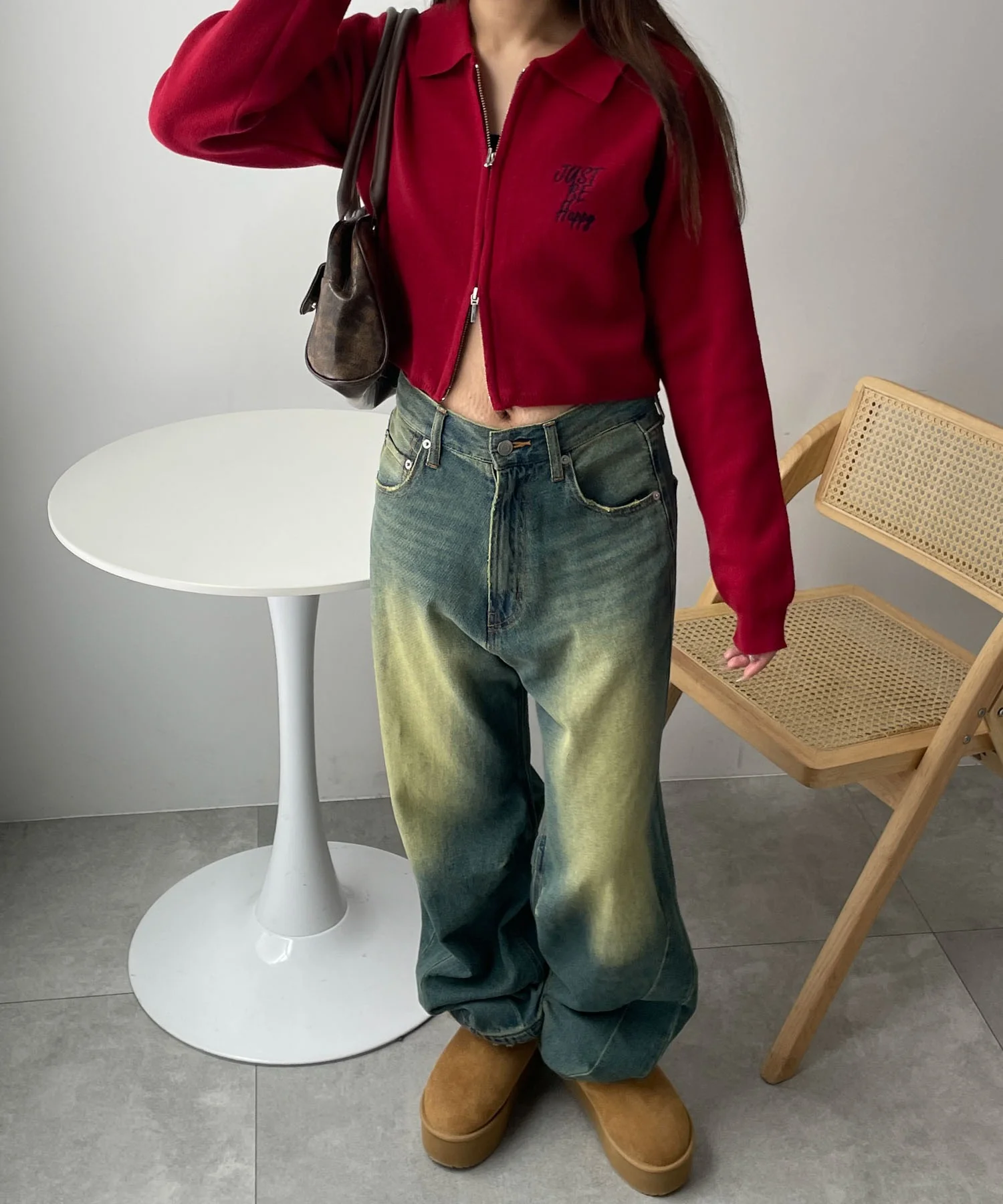 WZIPスターモチーフニット - Image 17