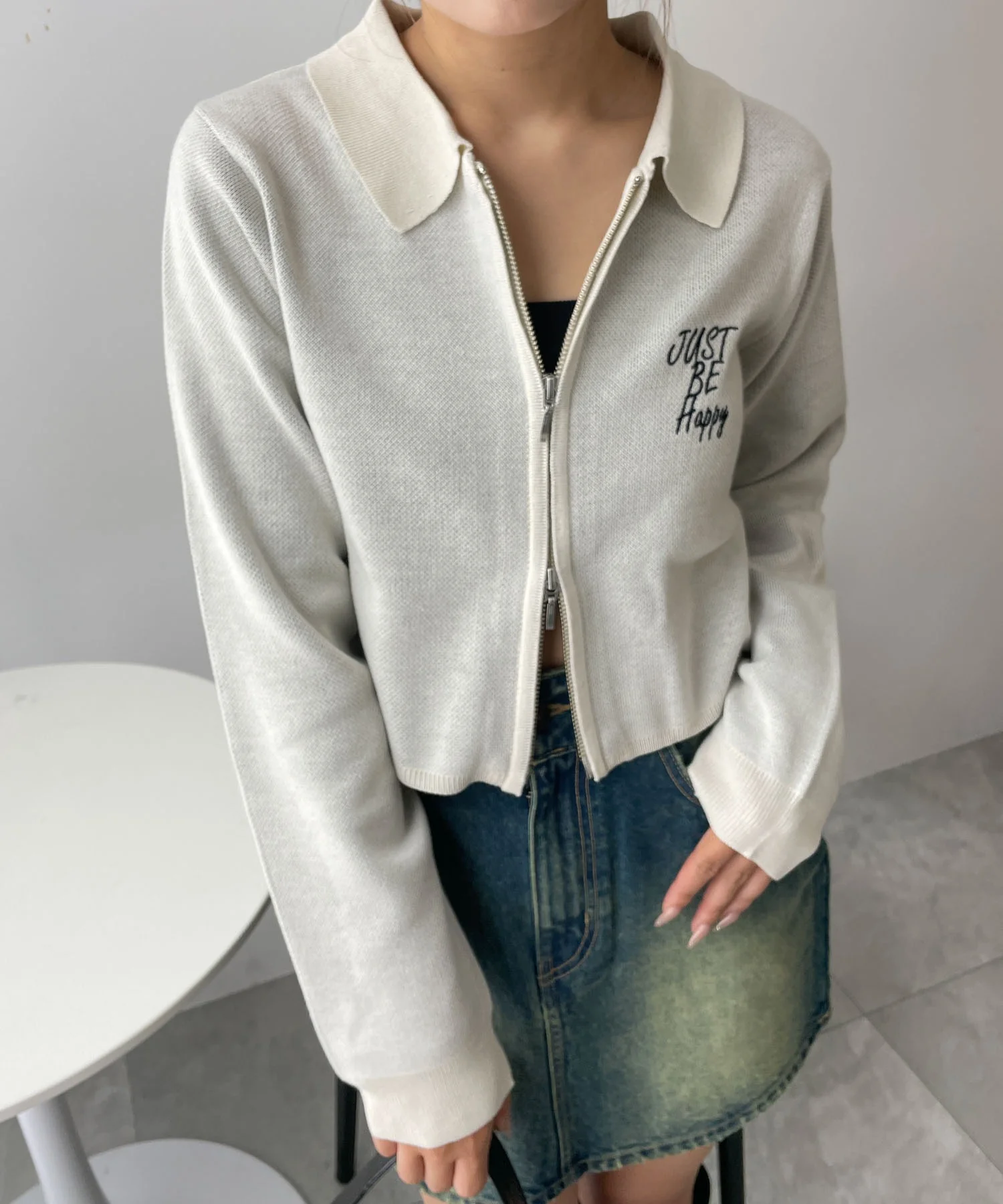 WZIPスターモチーフニット - Image 19