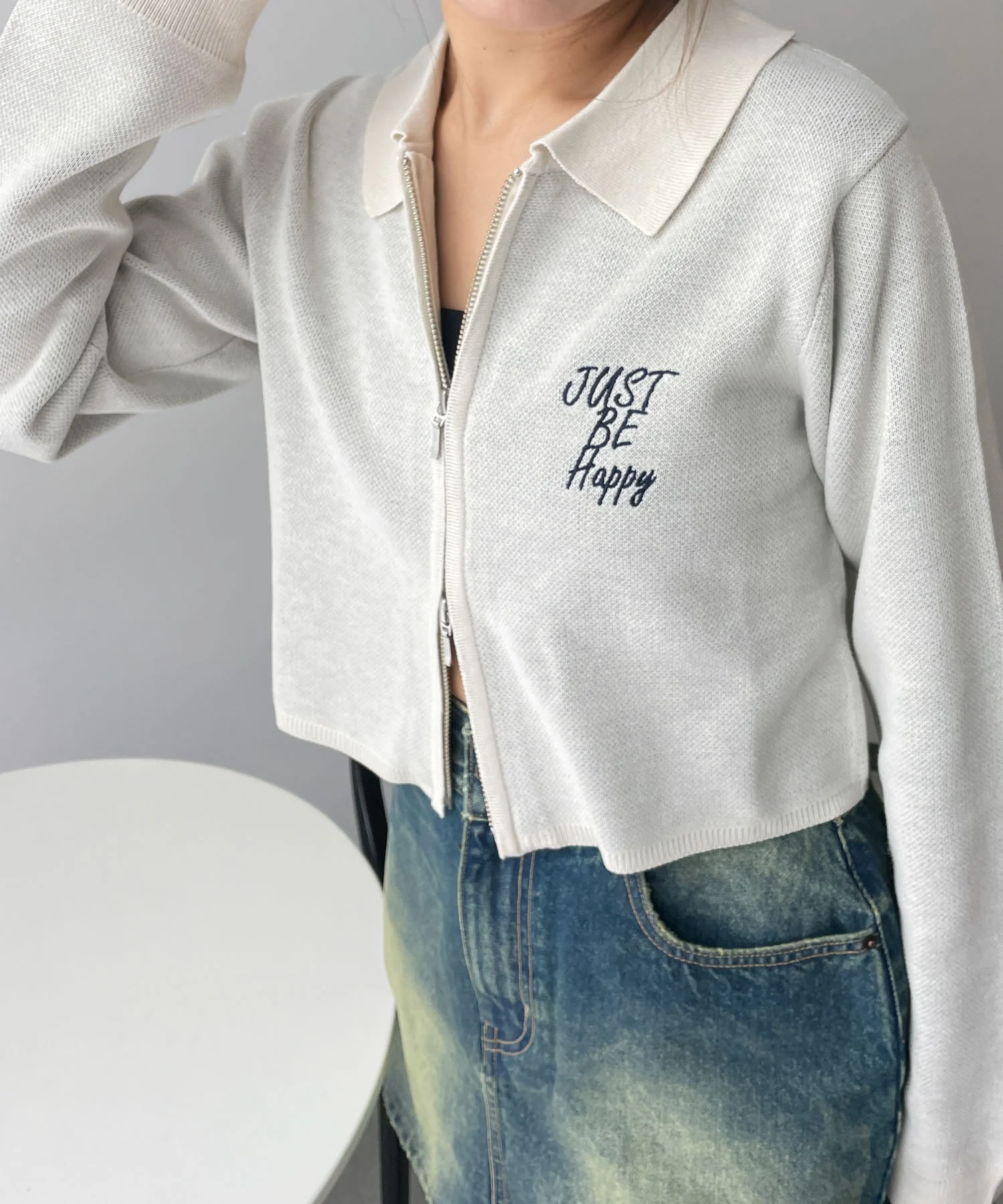 WZIPスターモチーフニット - Image 20