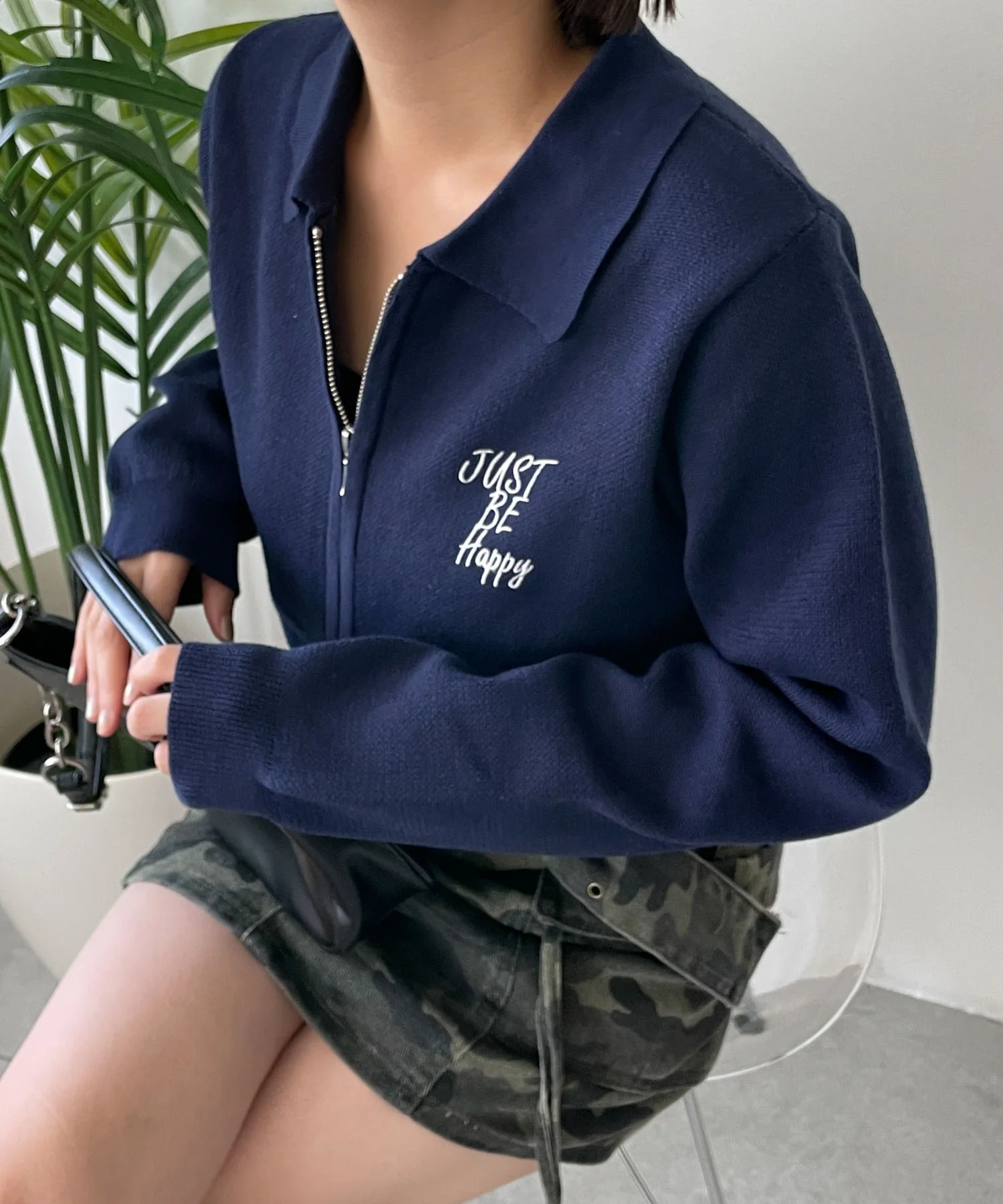 WZIPスターモチーフニット - Image 9