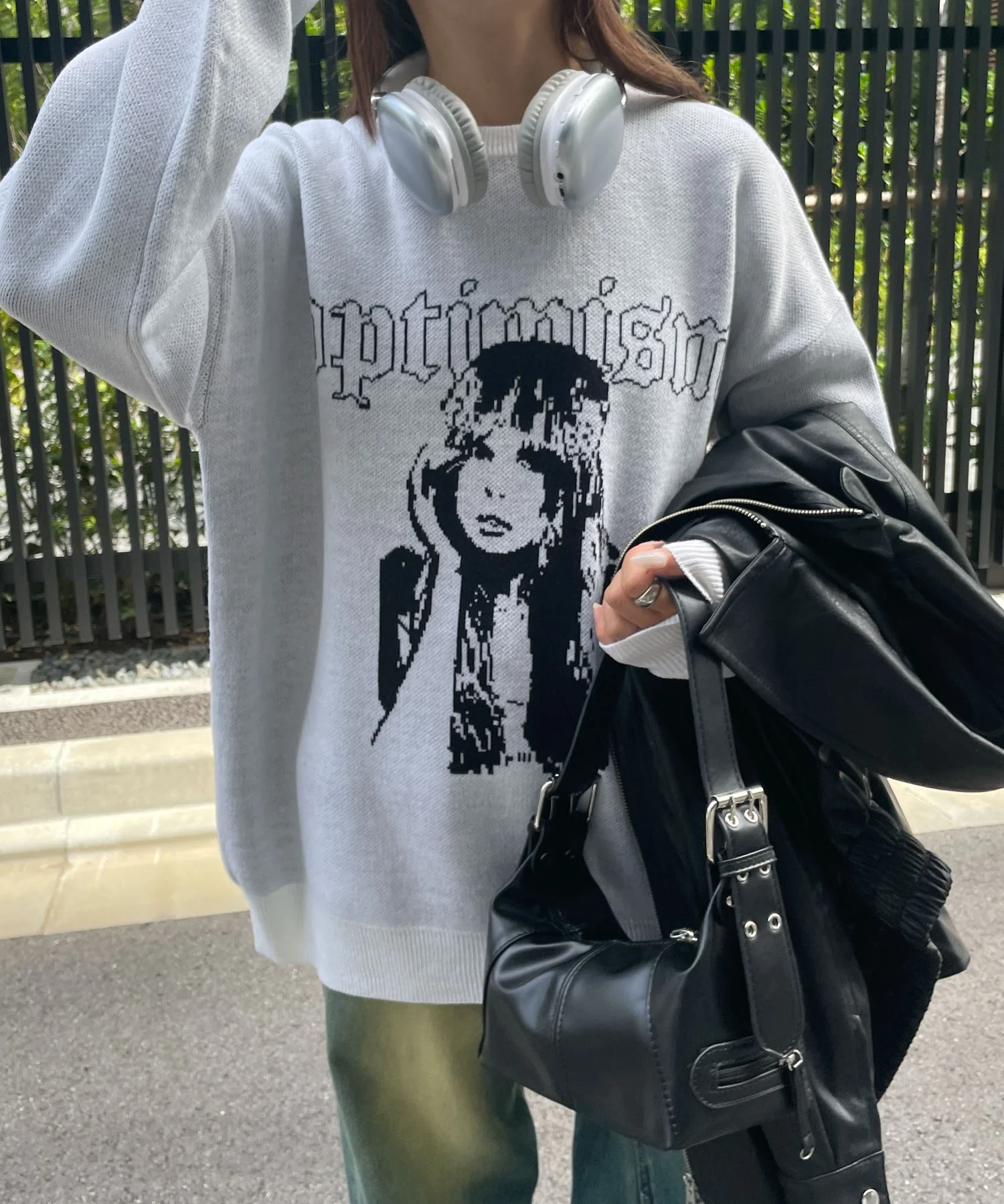 グラフィックニットBIGプルオーバー - Image 3