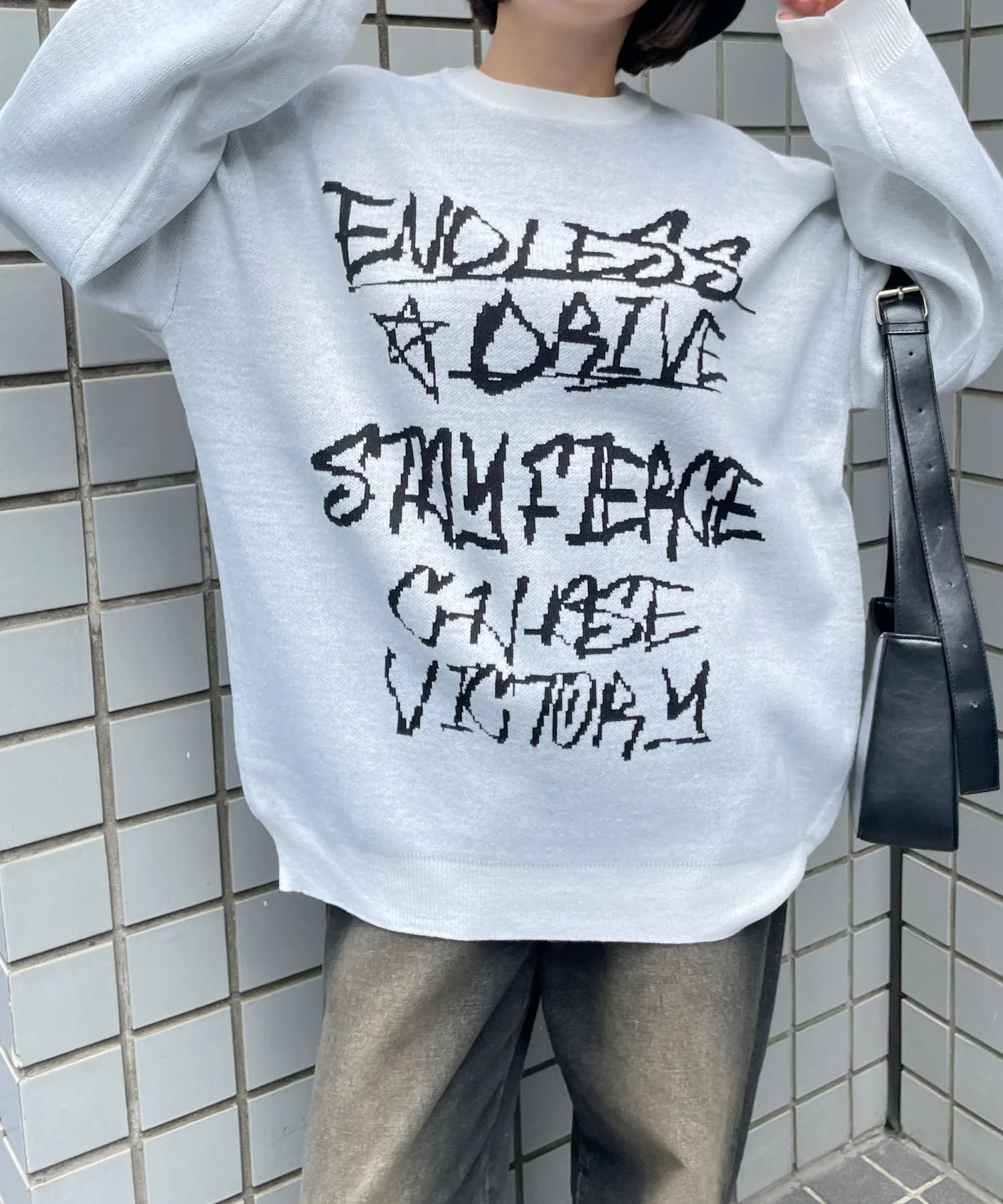 グラフィックニットBIGプルオーバー - Image 49