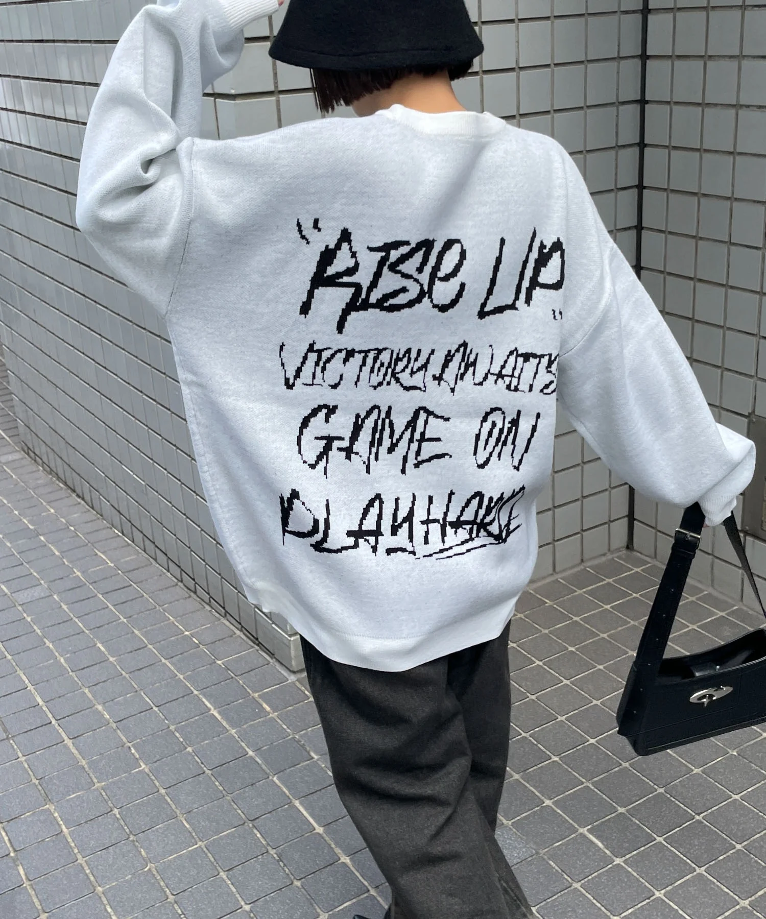 グラフィックニットBIGプルオーバー - Image 50