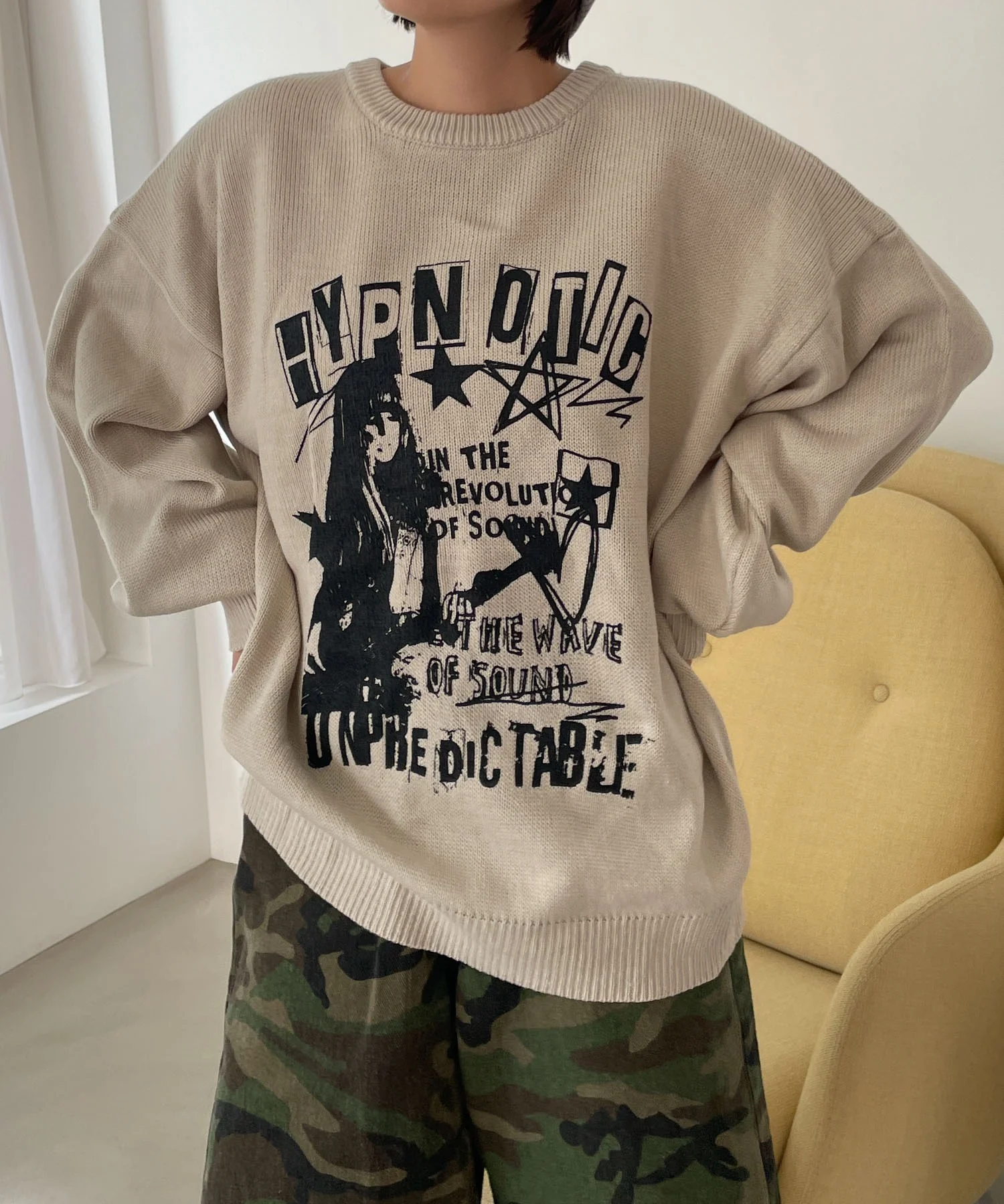 グラフィックニットBIGプルオーバー - Image 76