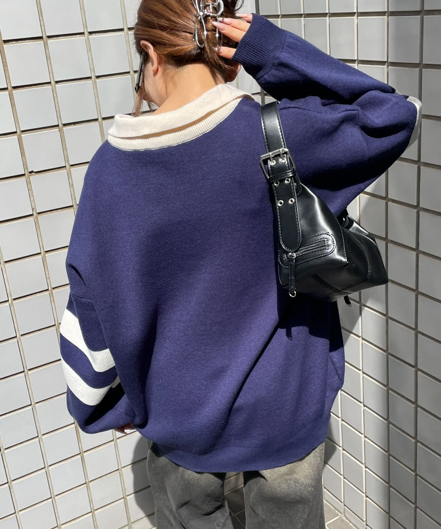 ナンバリングジャガードニット - Image 15