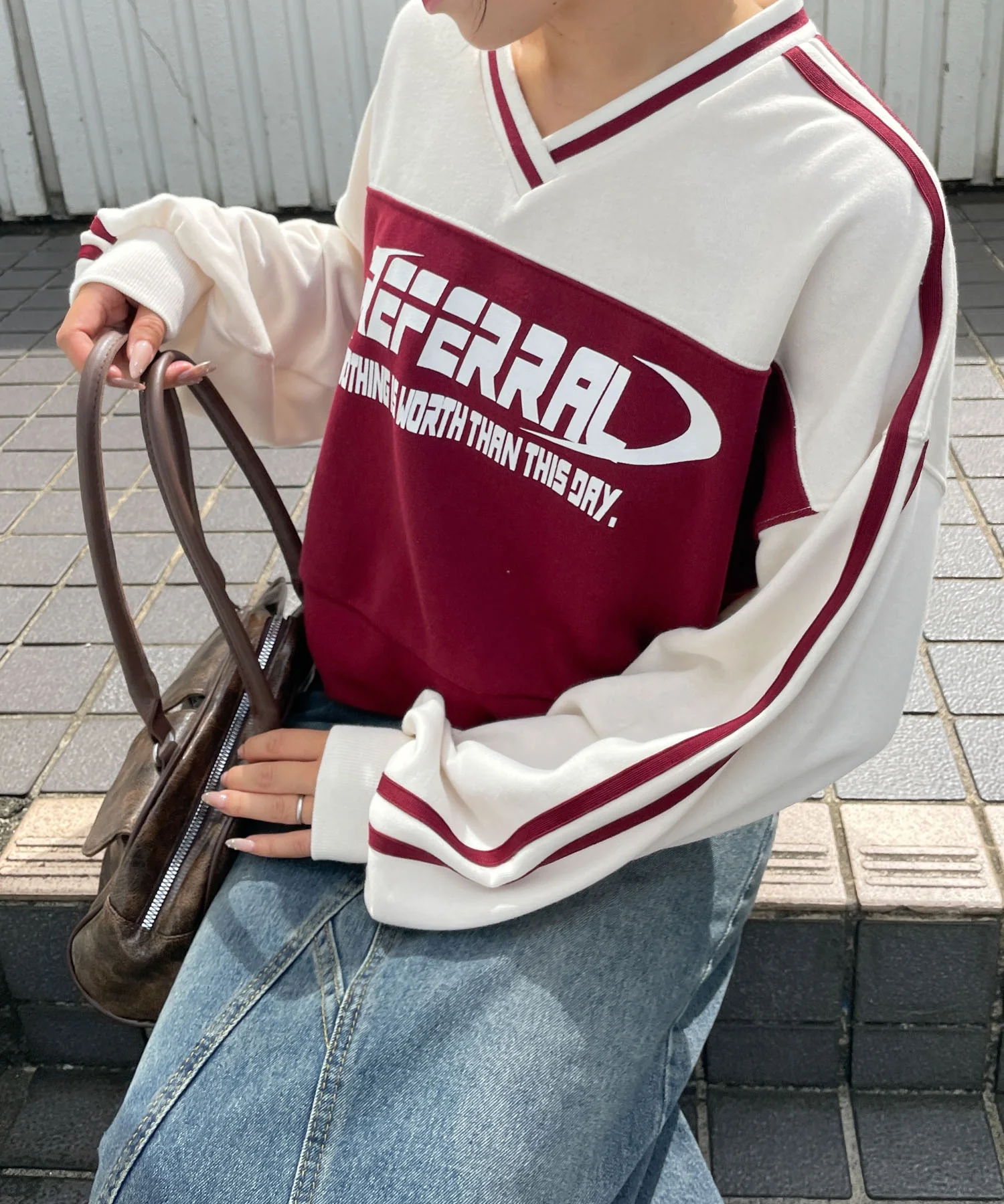 切り替えショートスウェット - Image 12