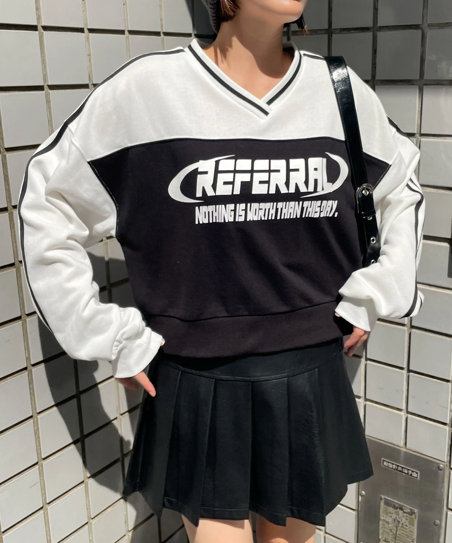 切り替えショートスウェット - Image 21
