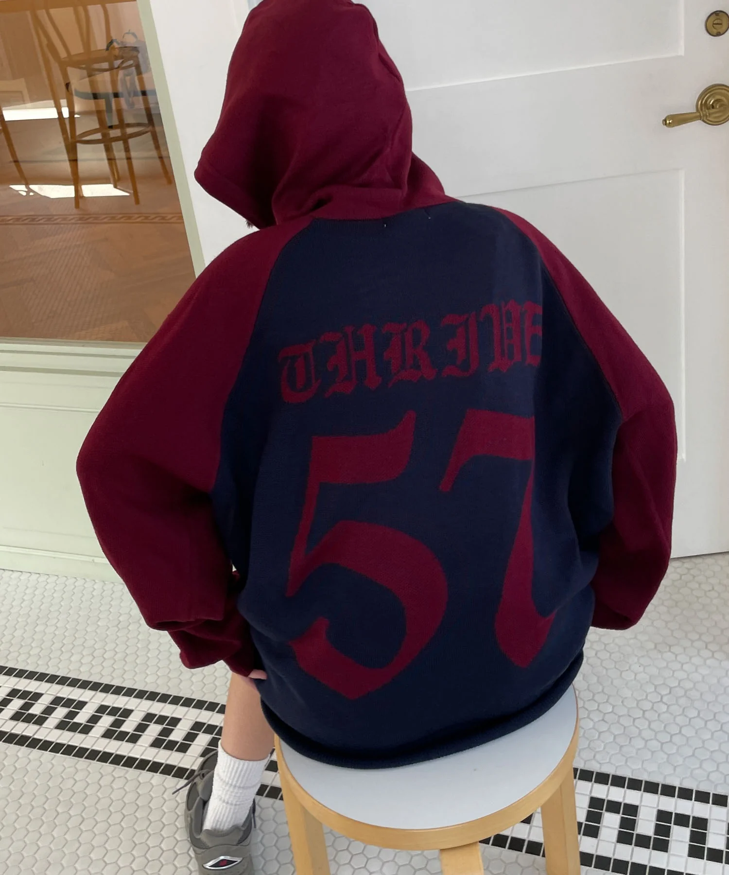 グラフィックニットパーカー - Image 12