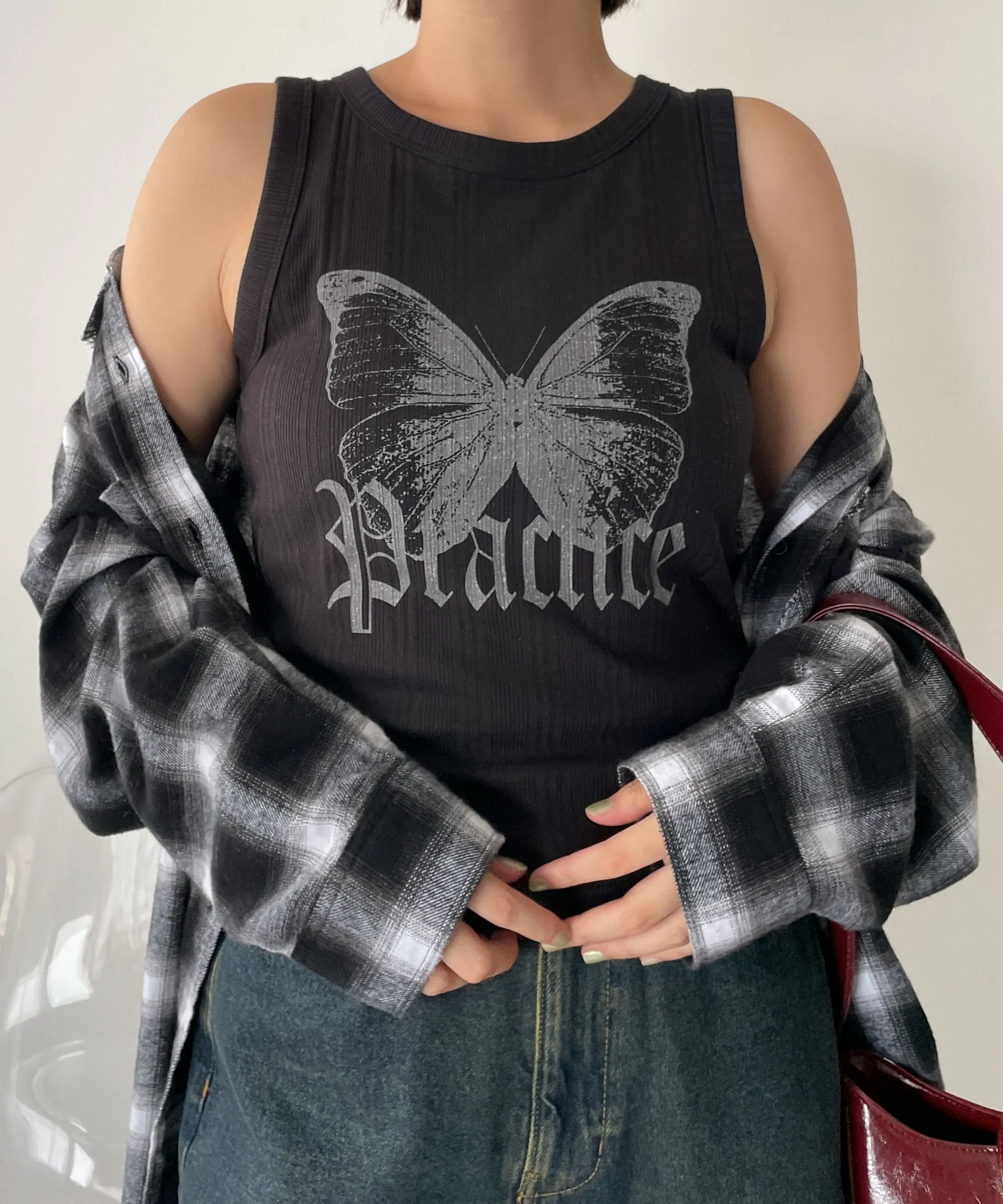 バタフライプリントタンク - Image 6