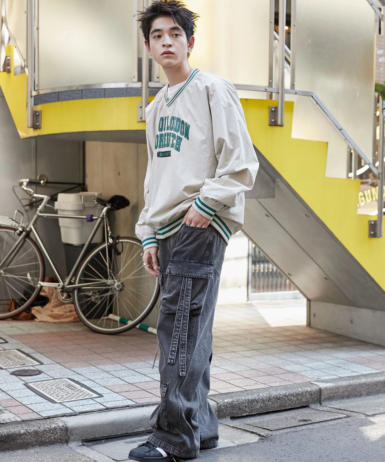 ナイロンカレッジプルオーバー - Image 4