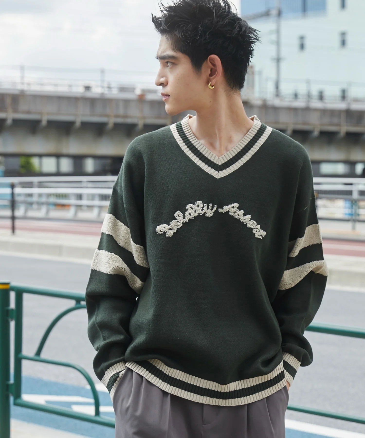 ラインチルデンニットプルオーバー - Image 9