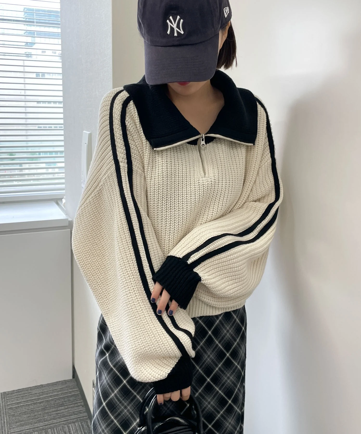 ハーフジップニットプルオーバー - Image 13