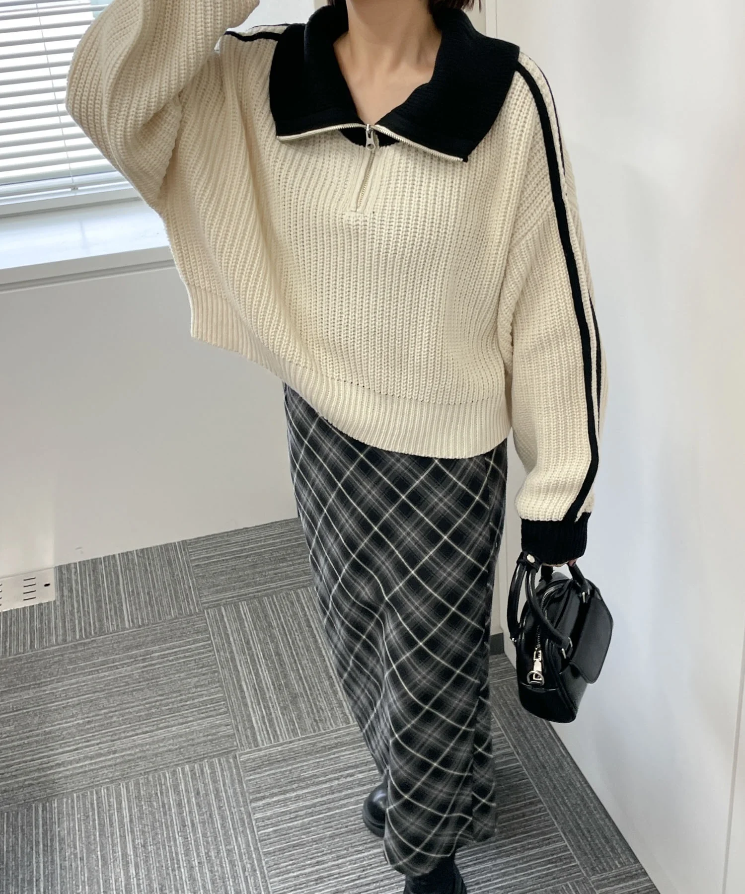 ハーフジップニットプルオーバー - Image 17