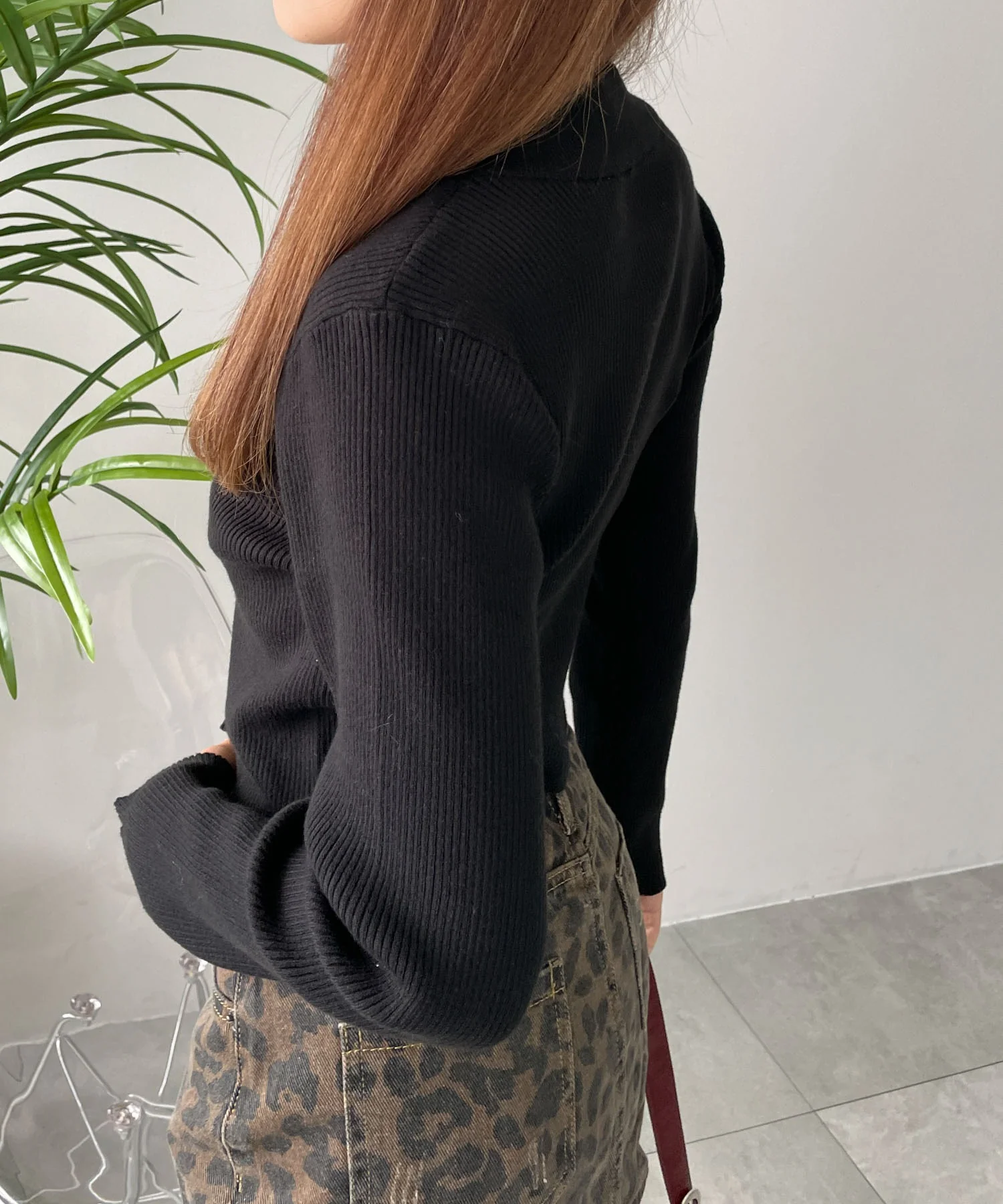 チョーカーダブルジップニット - Image 15