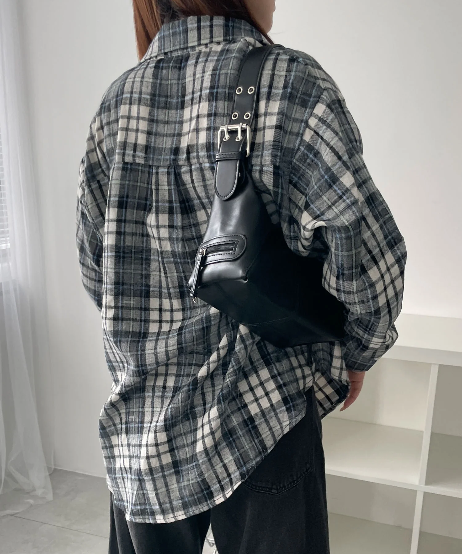 オーバーサイズチェックネルシャツ - Image 14