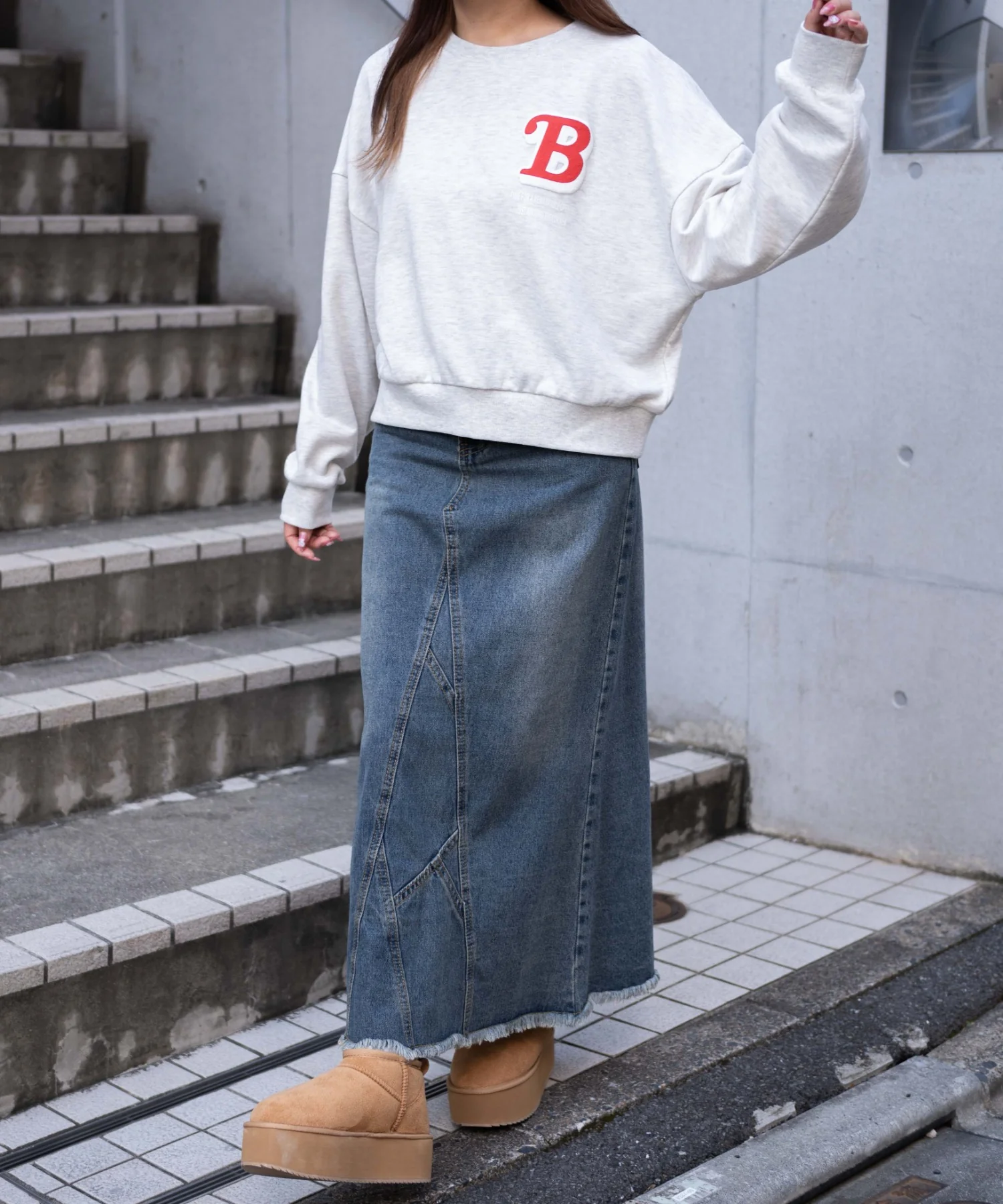 フォームプリントロゴスウェット - Image 18