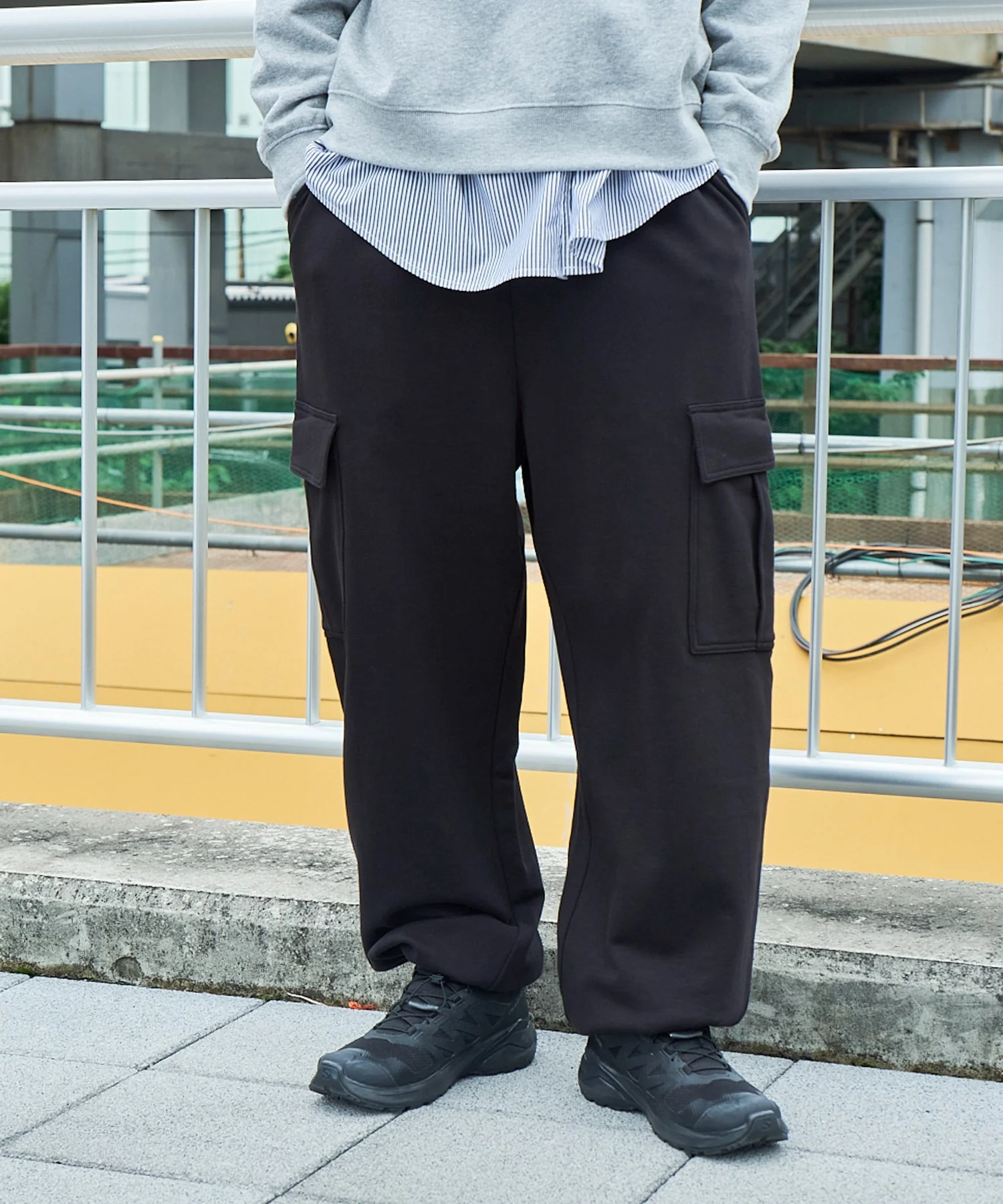 ワイドカーゴスウェットパンツ - Image 14