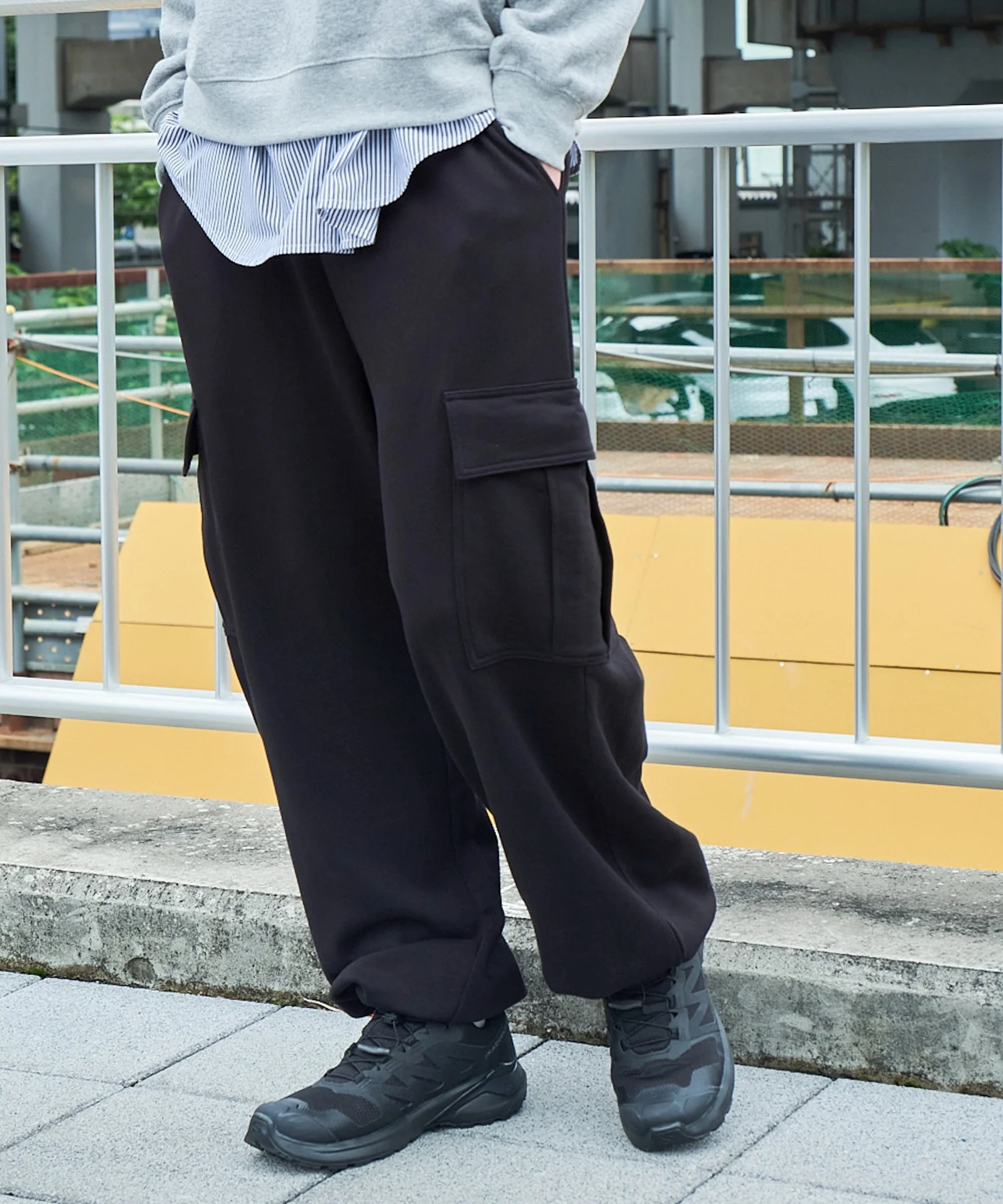 ワイドカーゴスウェットパンツ - Image 15
