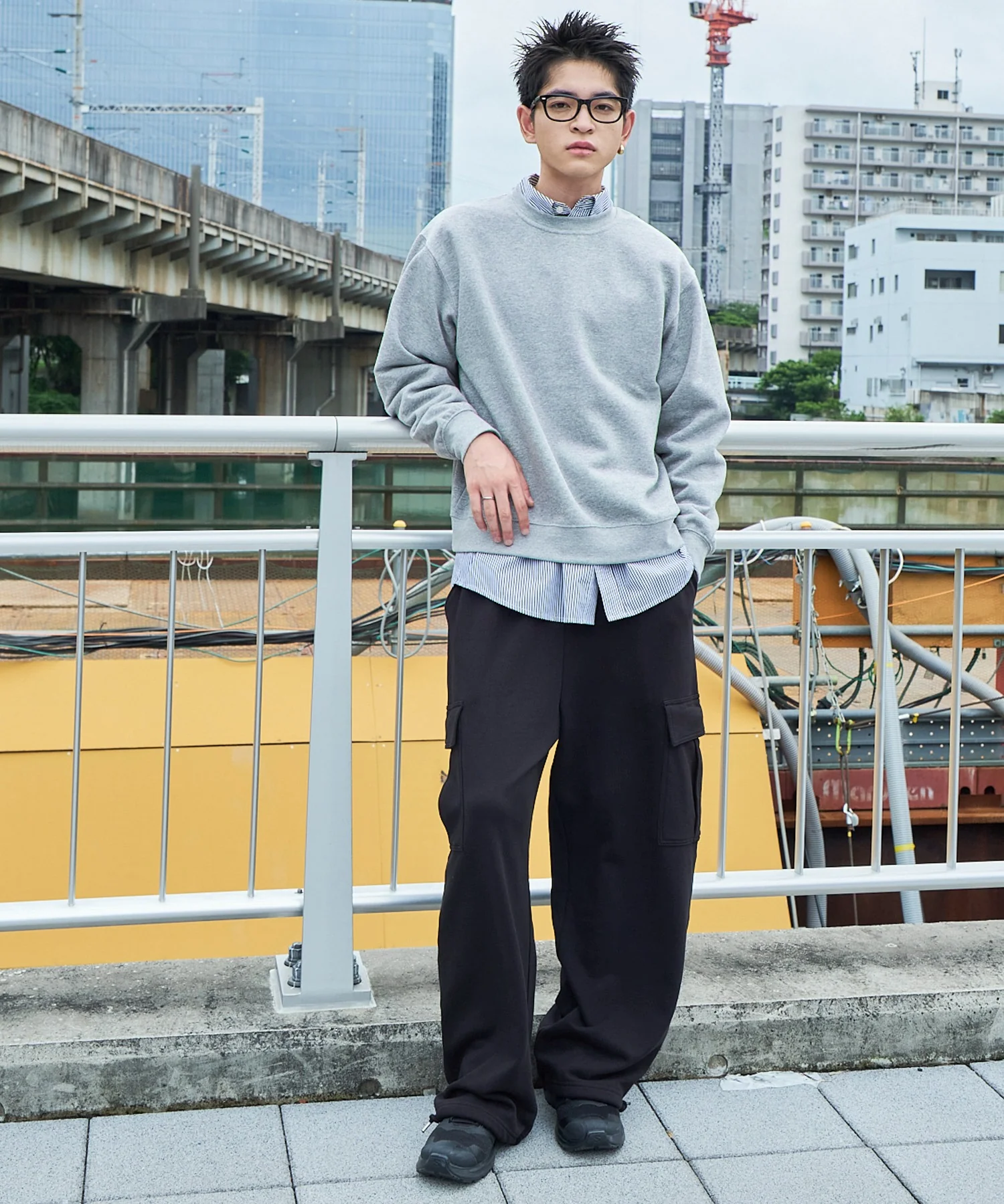 ワイドカーゴスウェットパンツ - Image 17