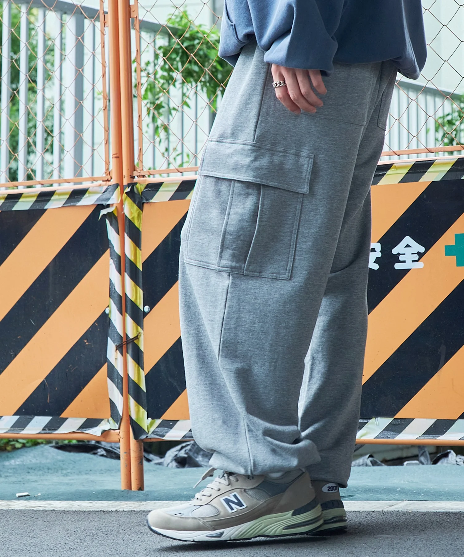 ワイドカーゴスウェットパンツ - Image 2