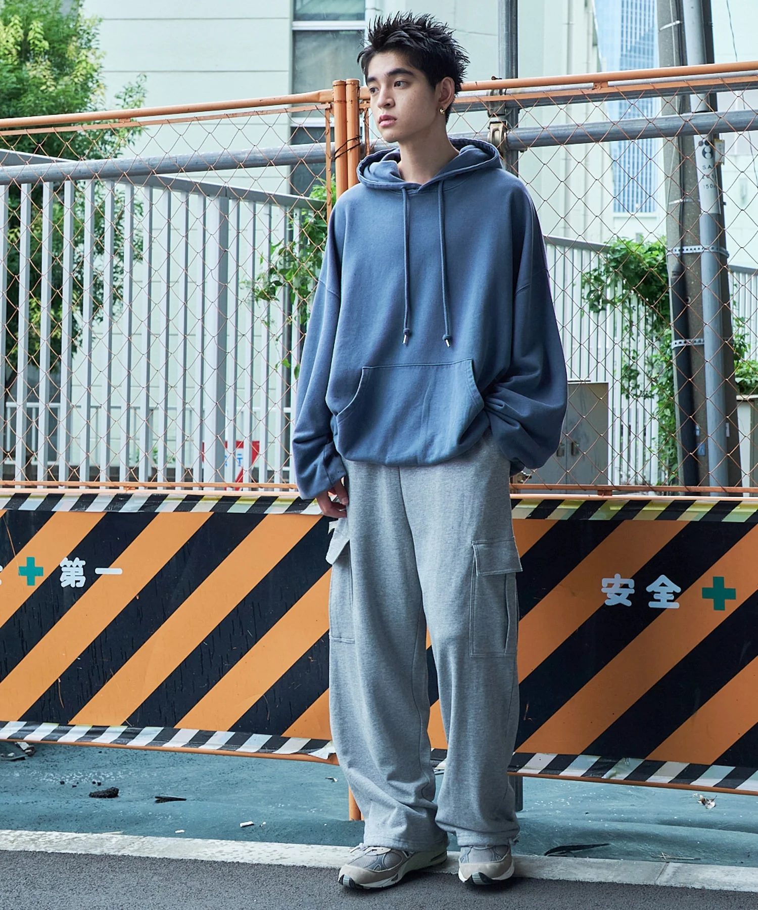 ワイドカーゴスウェットパンツ - Image 3