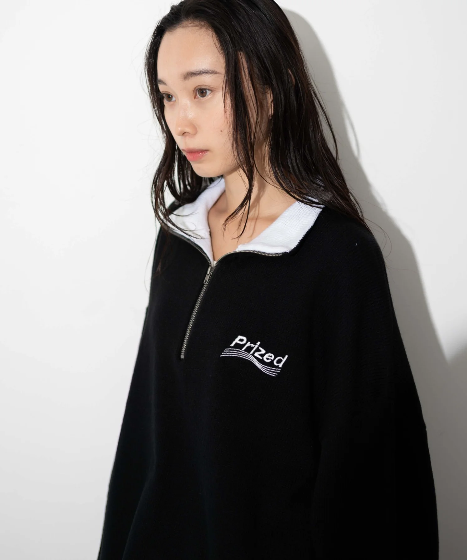 ワンポイントハーフジッププルオーバー - Image 5