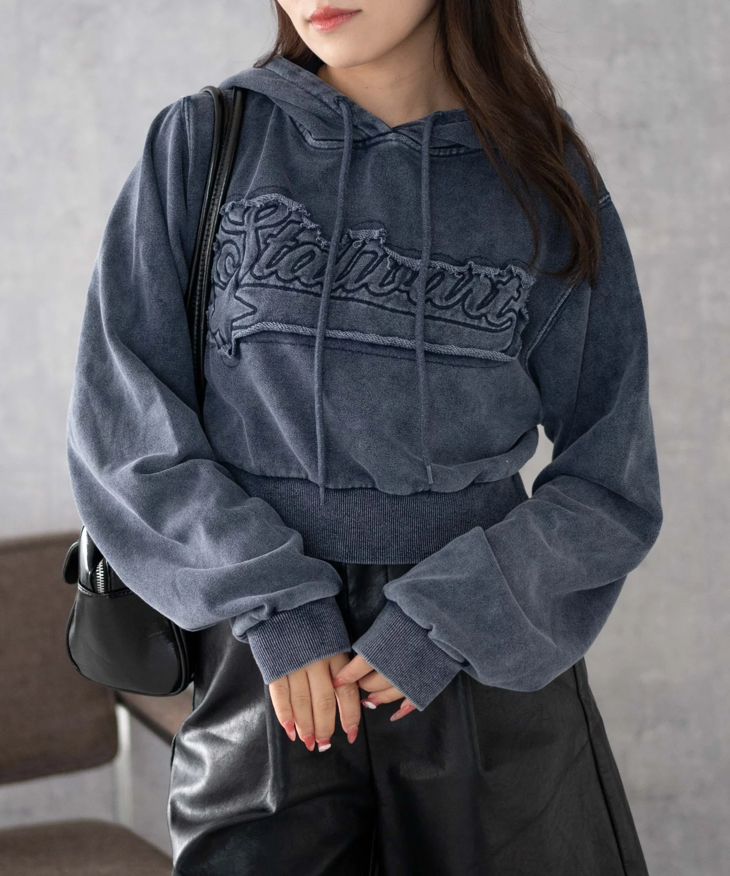 ロゴアシッドウォッシュパーカー - Image 10