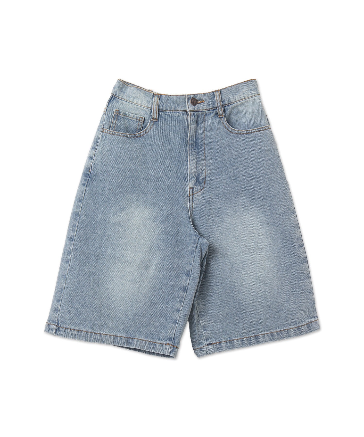 ヴィンテージウォッシュデニムハーフパンツ - Image 35