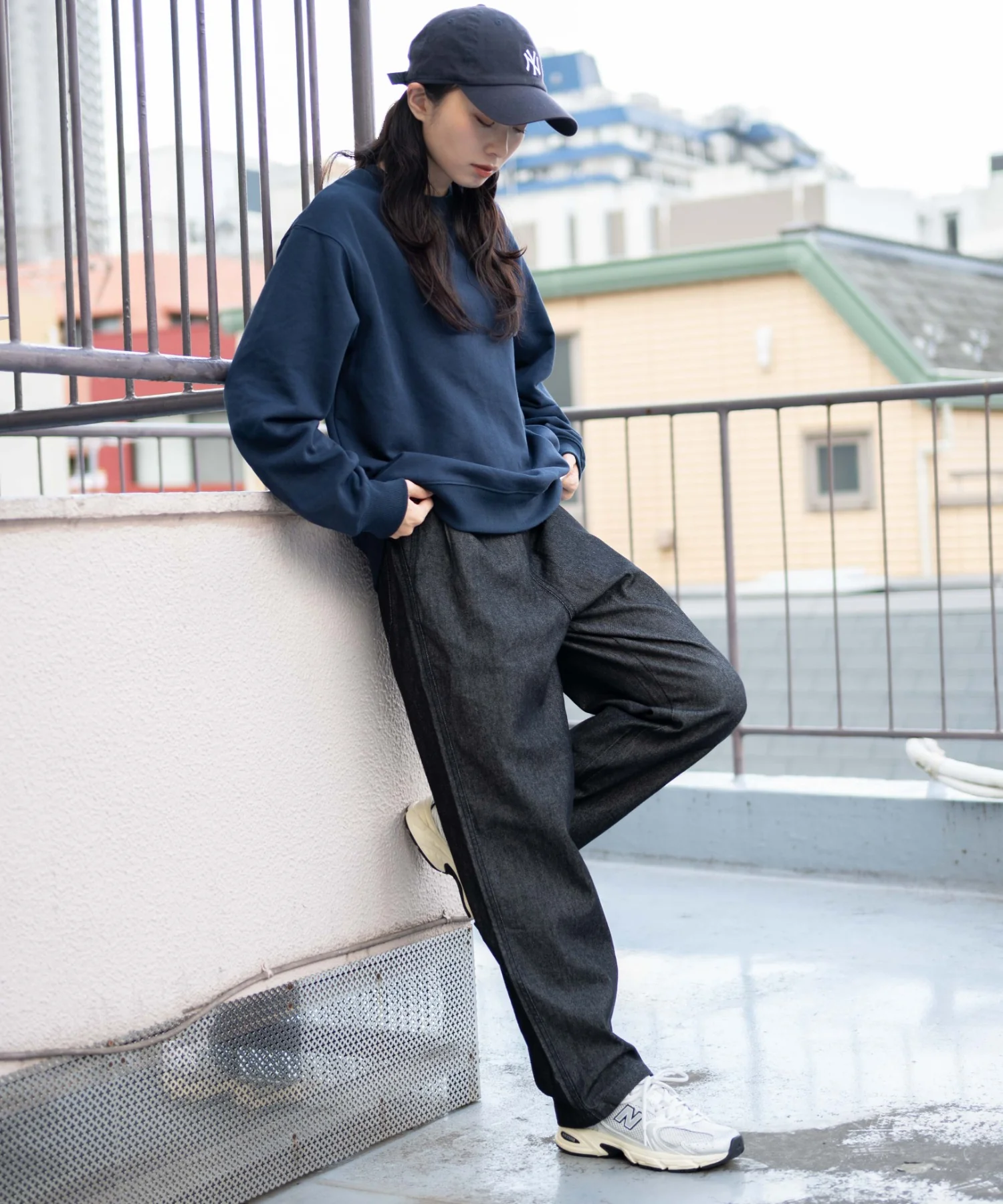 デニムイージーストレートパンツ - Image 10