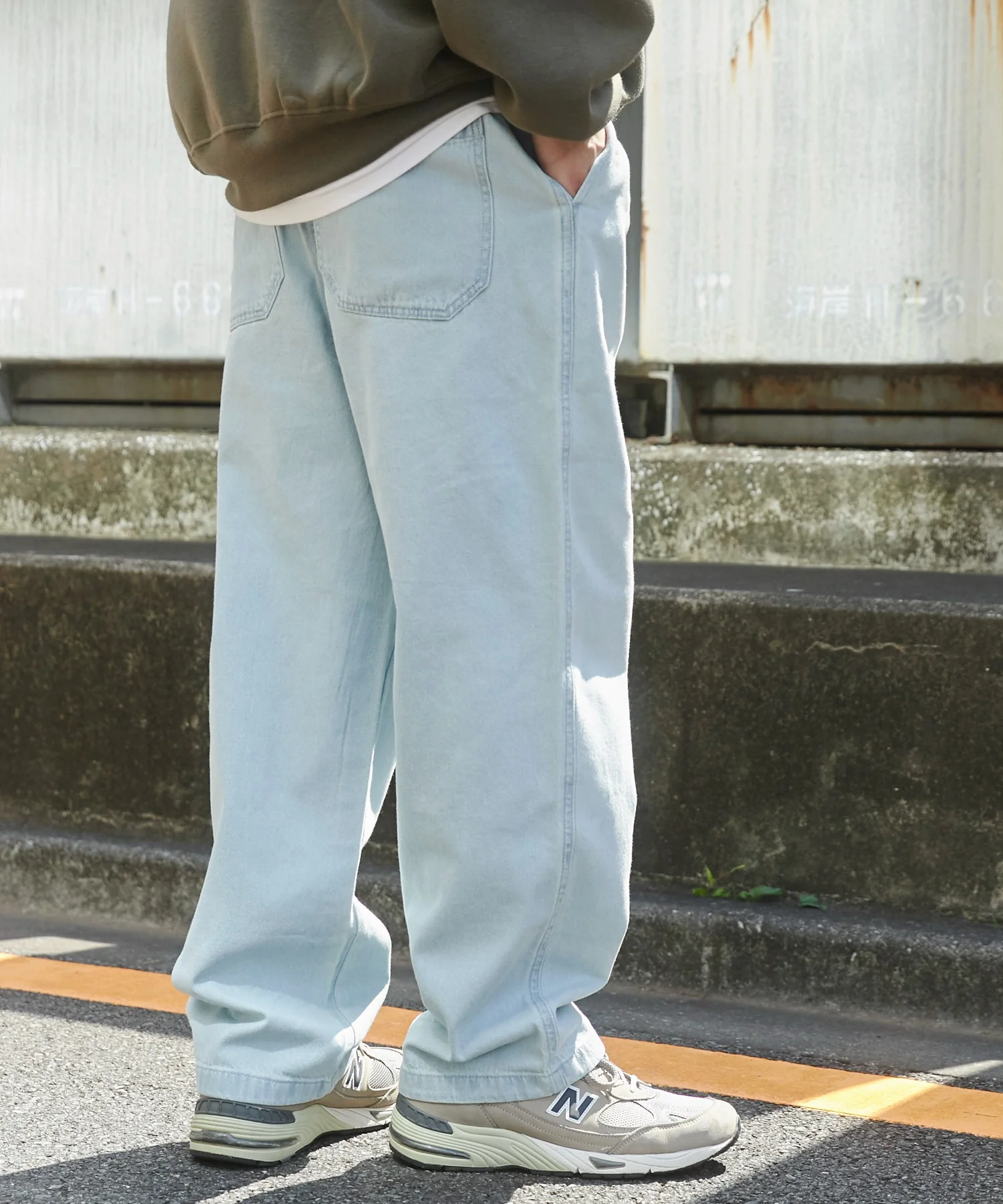 デニムイージーストレートパンツ - Image 15