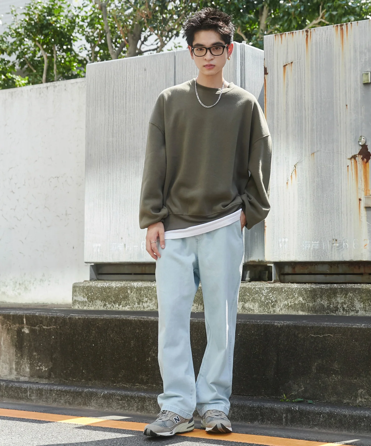 デニムイージーストレートパンツ - Image 16