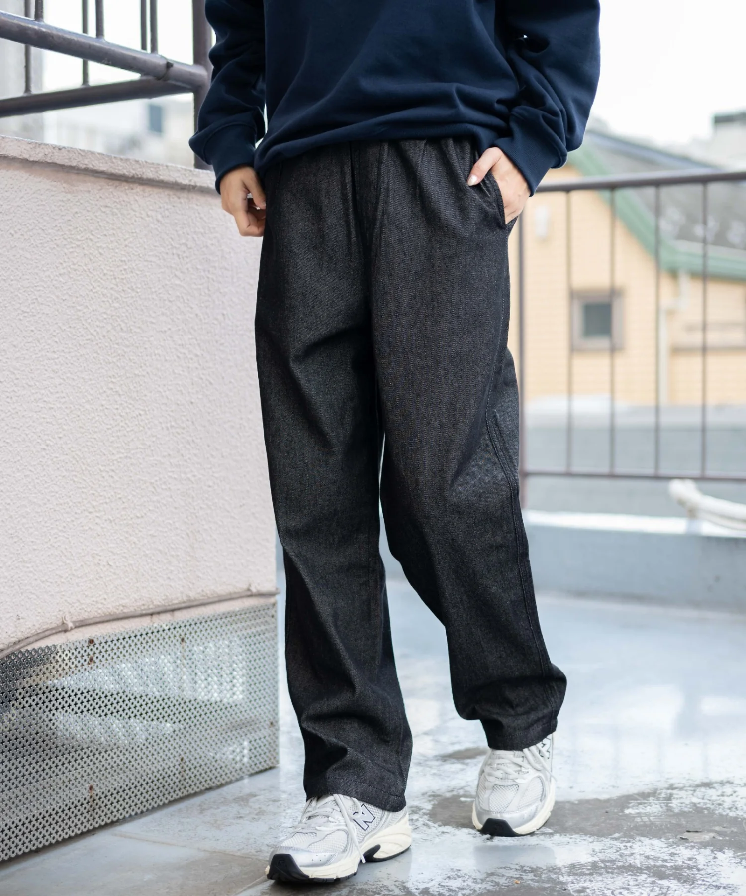 デニムイージーストレートパンツ - Image 34