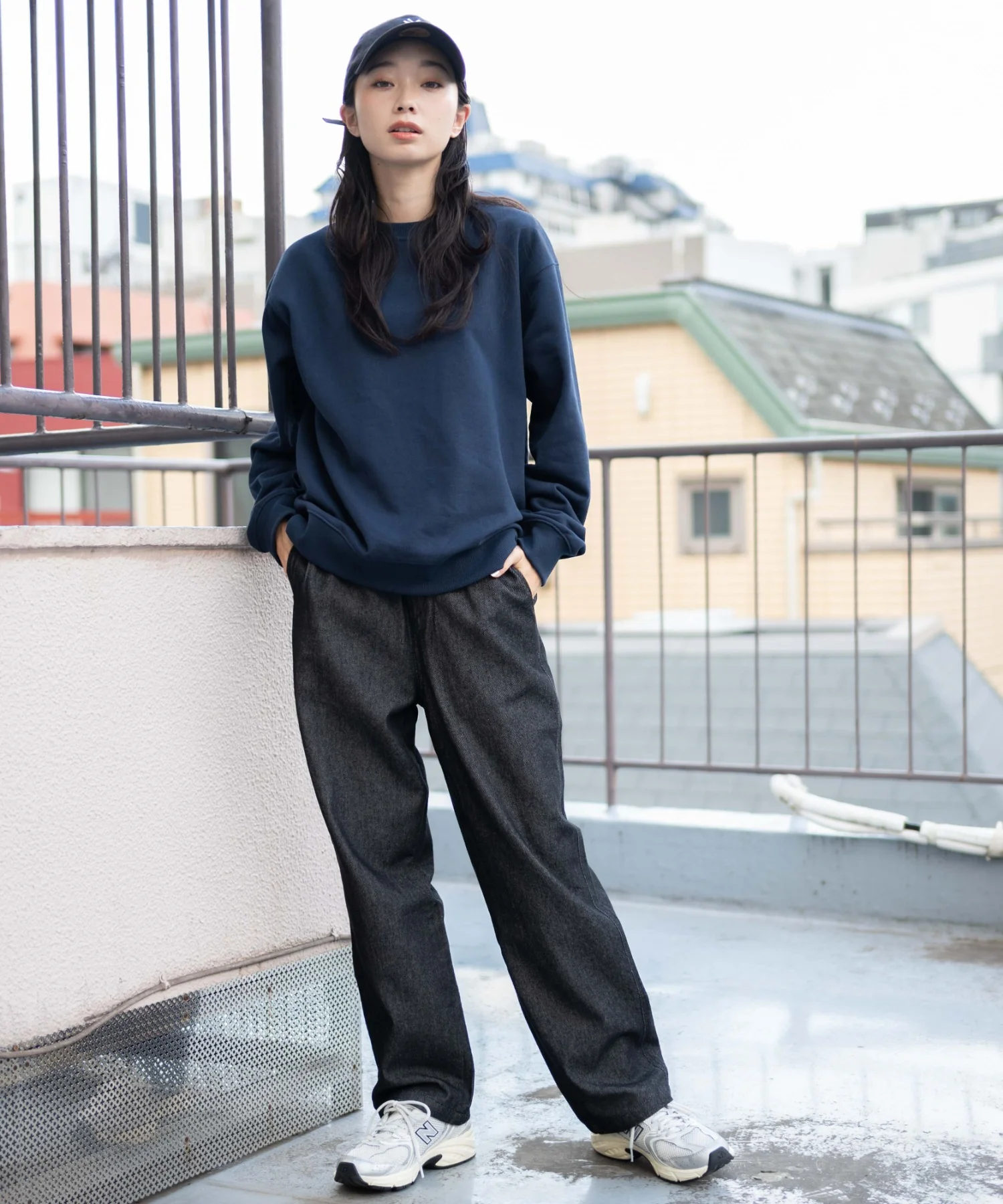 デニムイージーストレートパンツ - Image 38