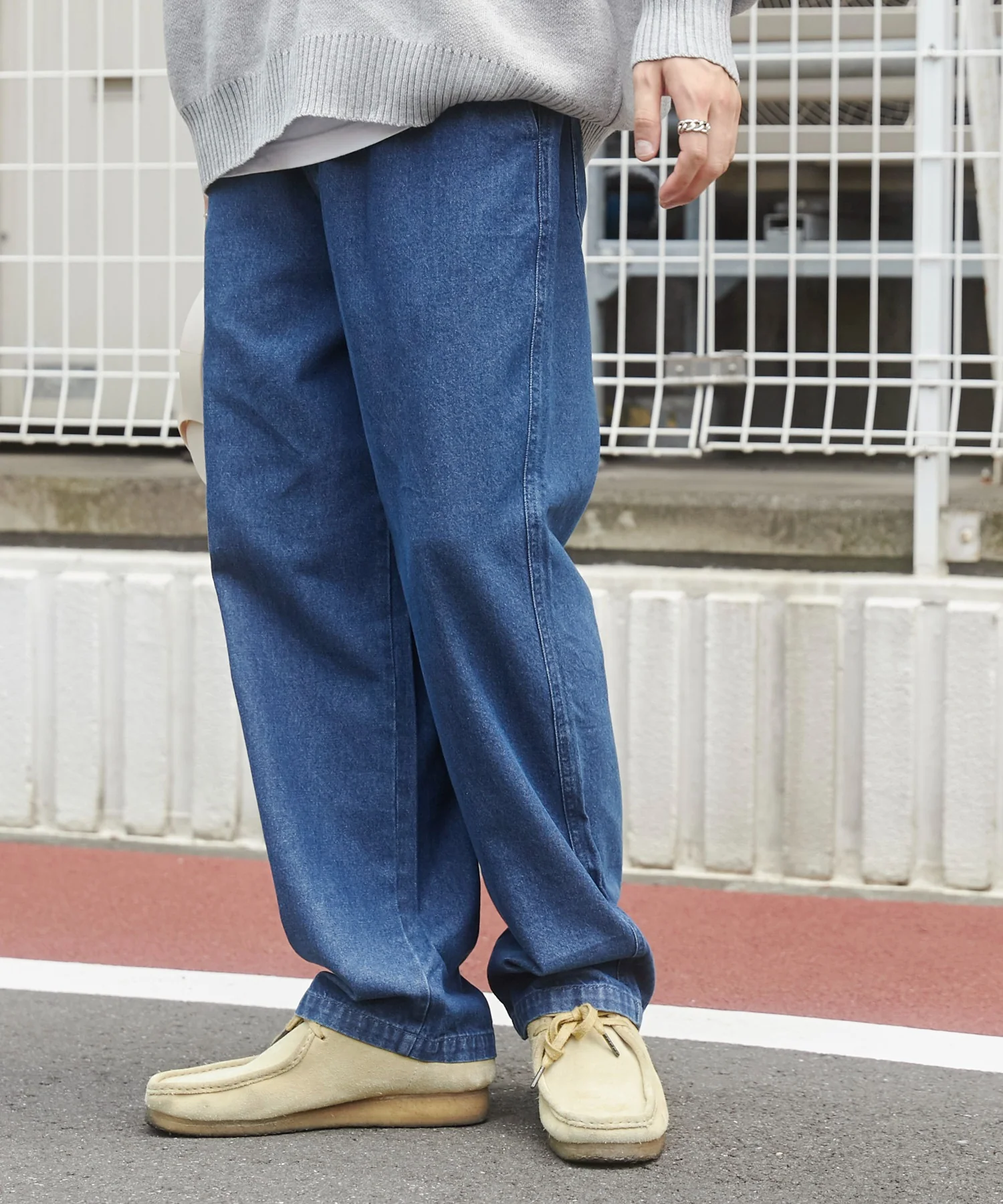 デニムイージーストレートパンツ - Image 39